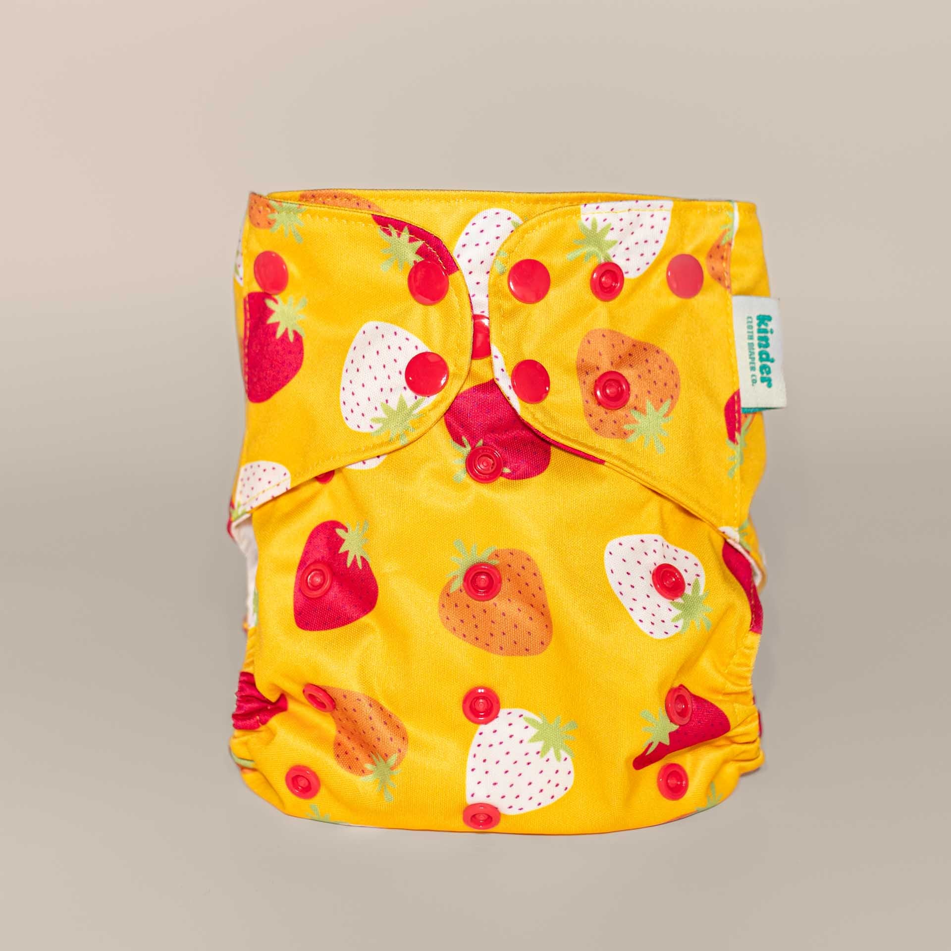 Kinder Cloth Diaper Co. Patterned Basics Pocket Cloth Diaper with Athletic Wicking Jersey
