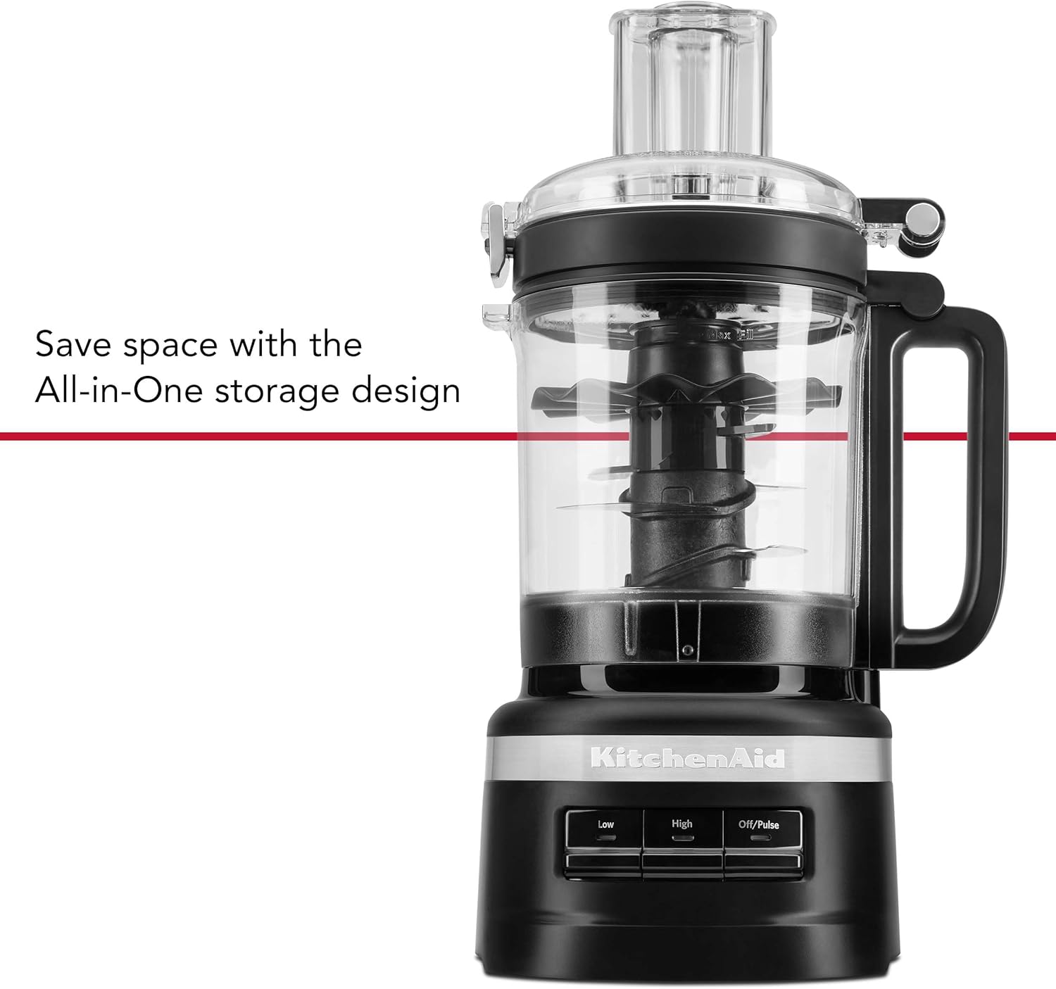 KitchenAid KFP0718CU Food Processor, 7 Cup, Contour Silver