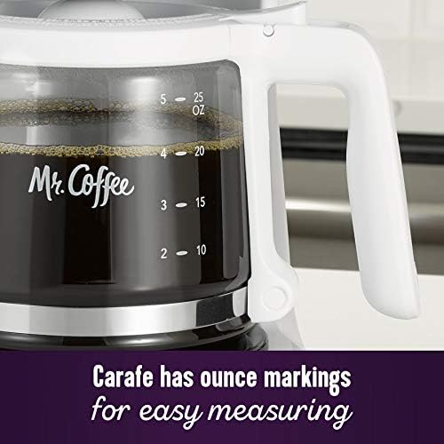 Mr. Coffee® 5-Cup Mini Brew Switch Coffee Maker, Black