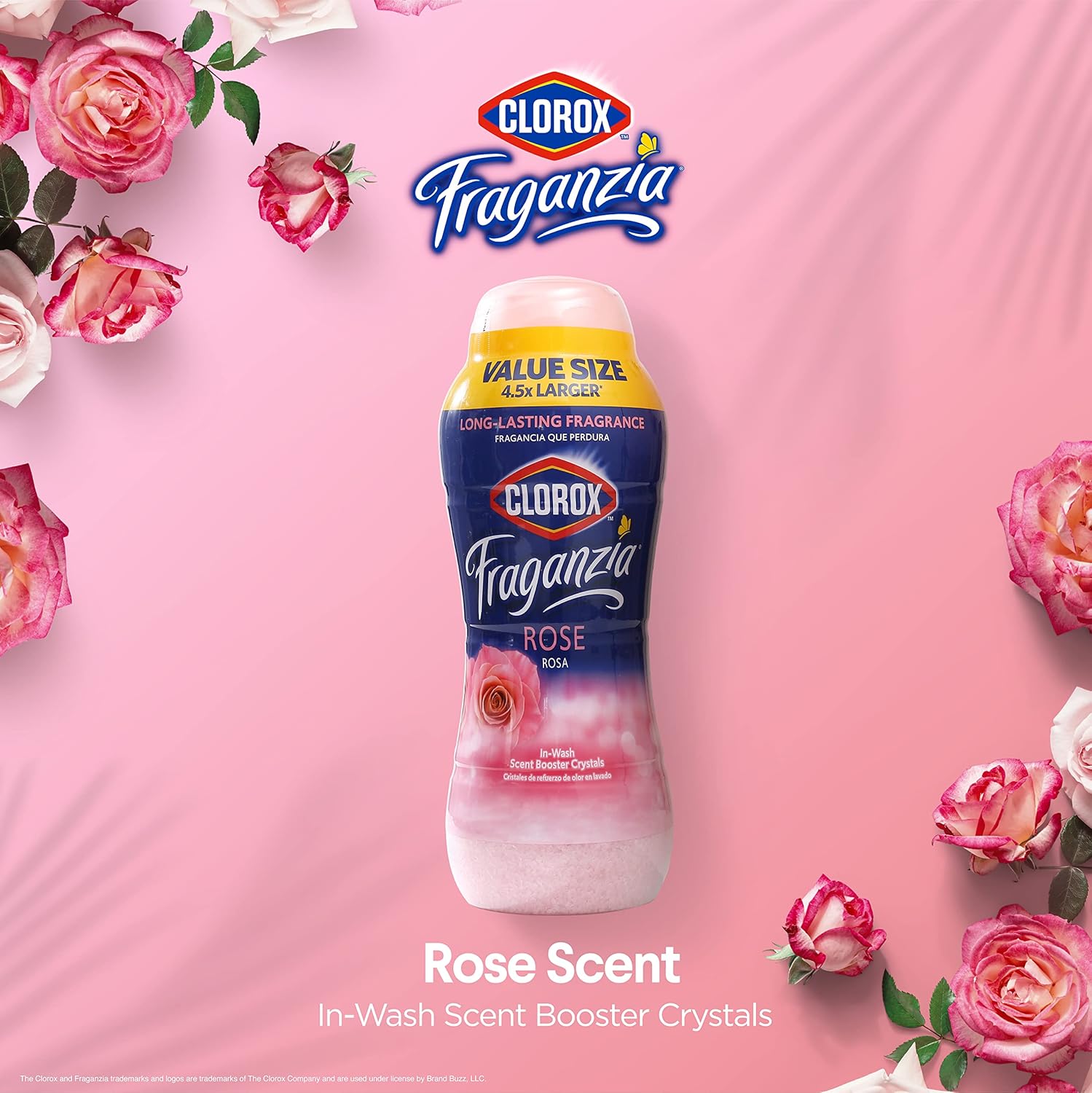 Clorox Fraganzia In-Wash Scent Booster Crystals in Ocean Scent, 18 Oz Twin Pack | Laundry Scent Booster Crystals | In-wash Scent Booster for Fresh Laundry in Ocean Scent 18 Ounce Twin Pack, 36oz