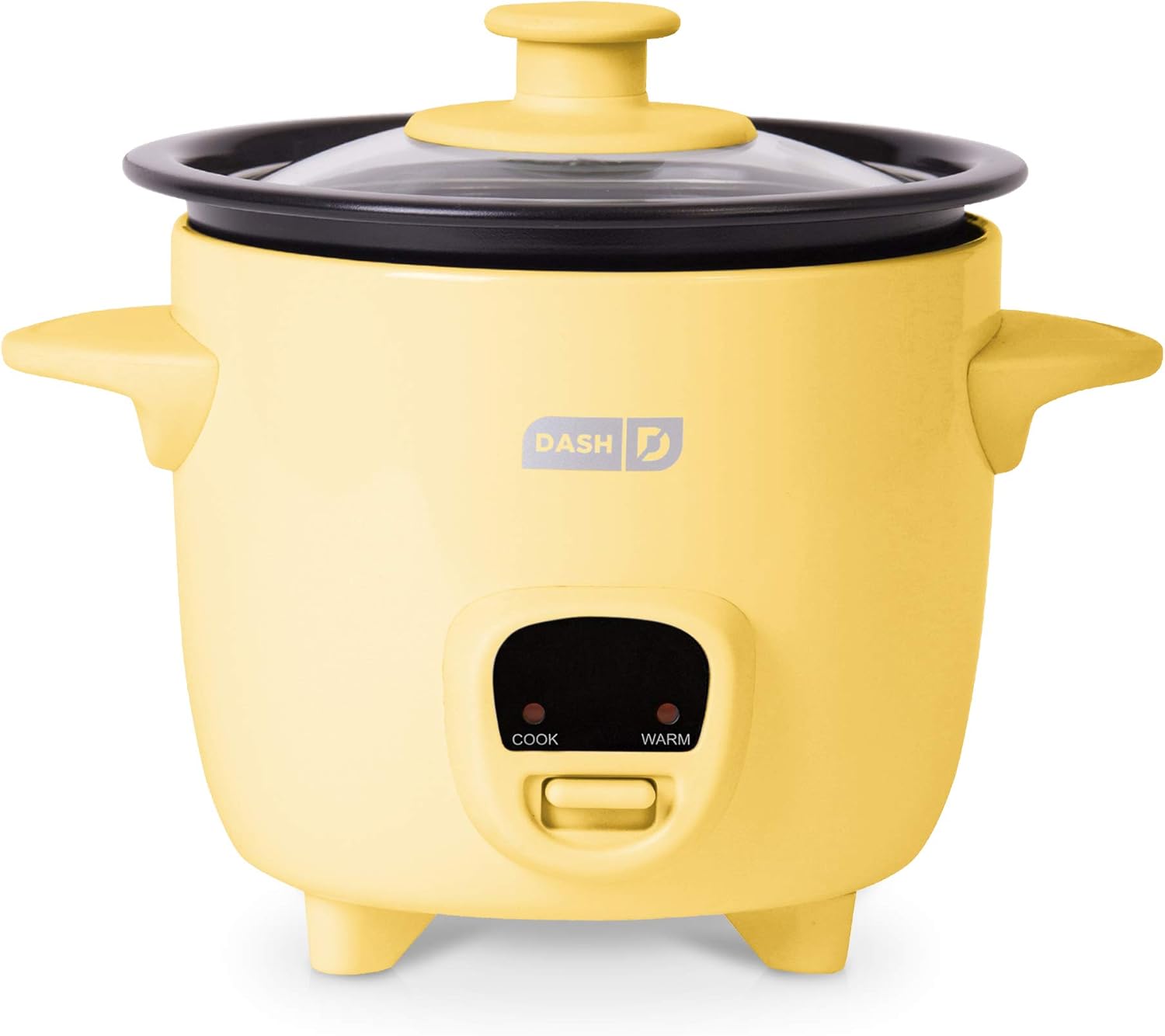 DASH Mini Rice Cooker Steamer with Removable Nonstick Pot, Keep Warm Function & Recipe Guide, .5 Quart, for Soups, Stews, Grains & Oatmeal - Aqua