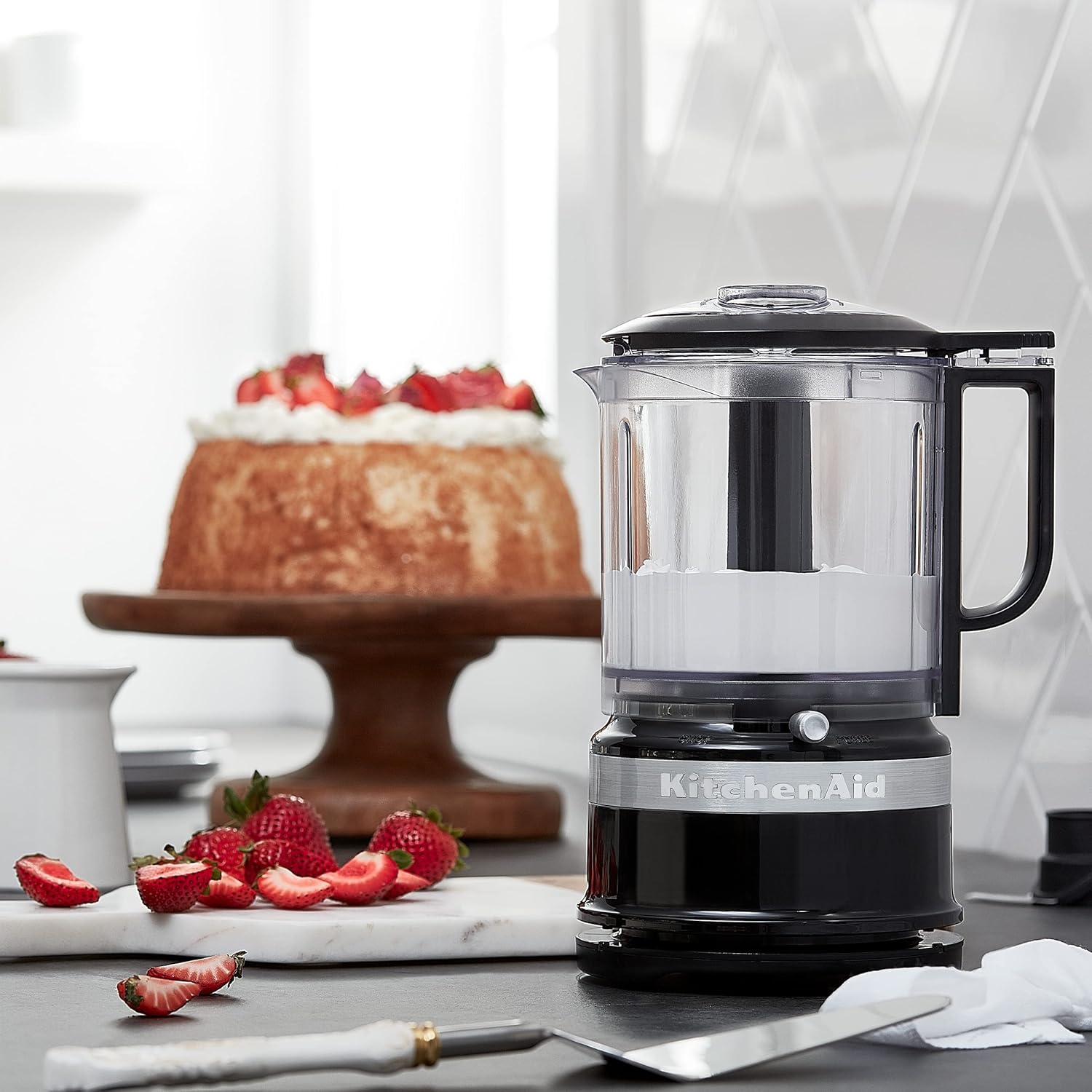 KitchenAid 5 Cup Food Chopper - KFC0516, Empire Red