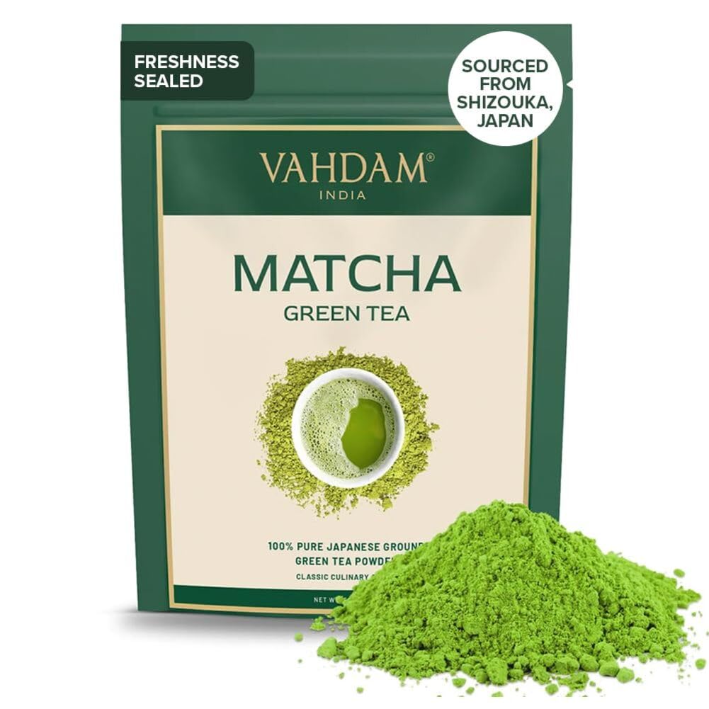 VAHDAM, Organic Turmeric Ginger Herbal Tea Bags (100 Pyramid Tea Bags) Caffeine Free, Non GMO, Gluten Free | 100% Pure Herbal Blend - Savory & Spicy | Plant-Based Tea Bags | Resealable Ziplock Pouch