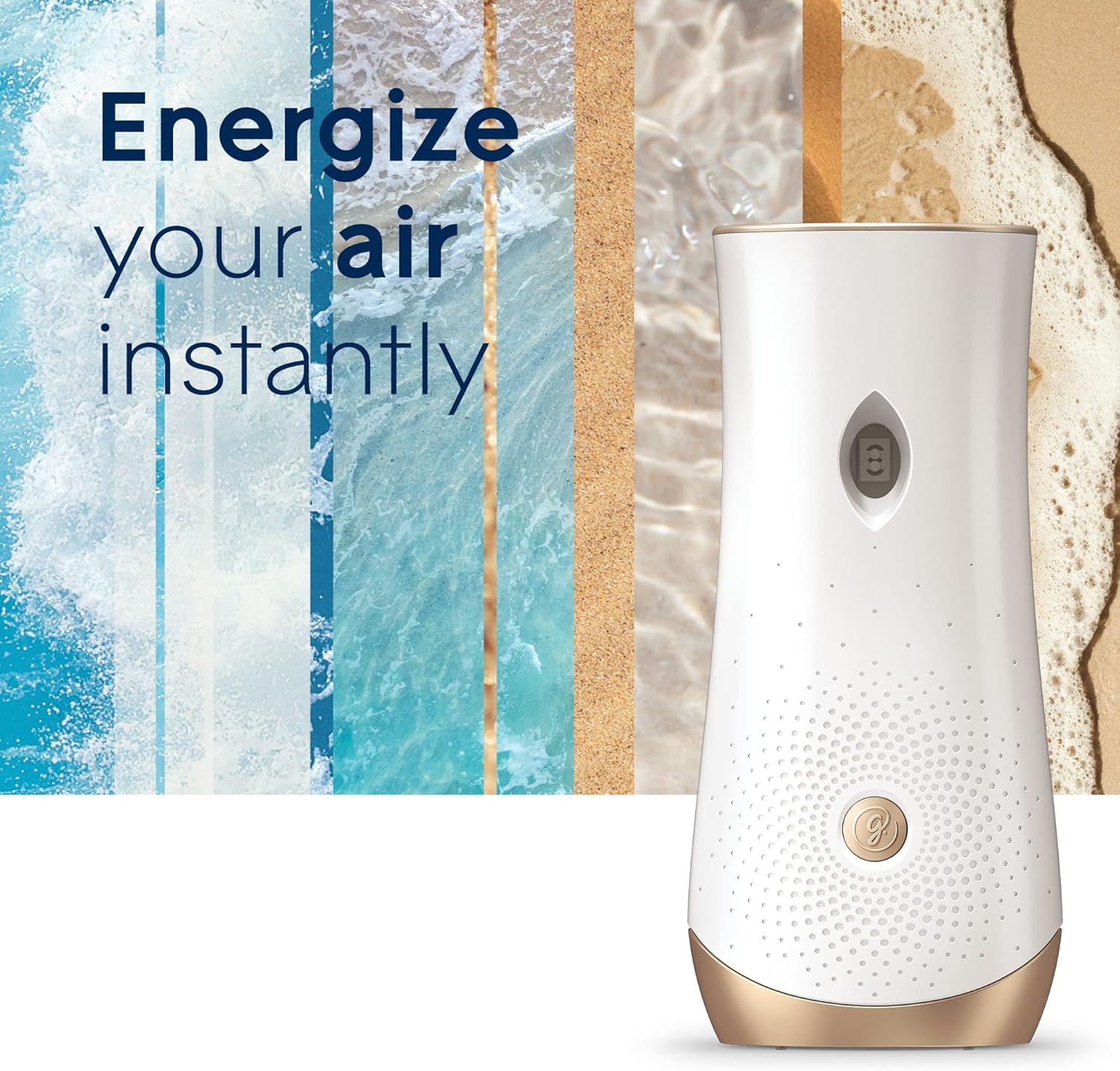 Glade Automatic Spray Refill and Holder Kit, Air Freshener for Home and Bathroom, Clean Linen, 6.2 Oz, 2 Count