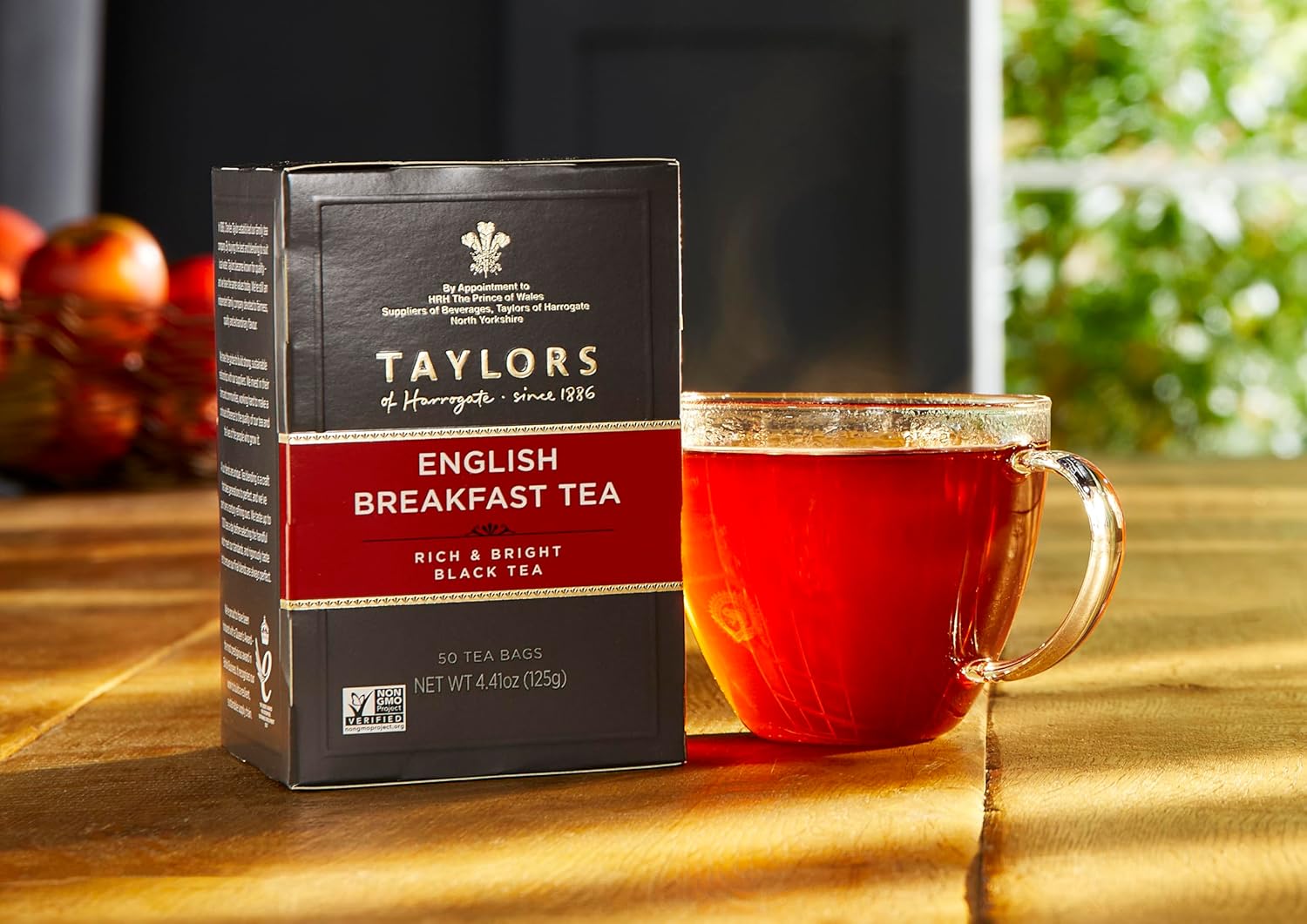 Taylors of Harrogate Organic Peppermint Herbal Tea, 50 Count