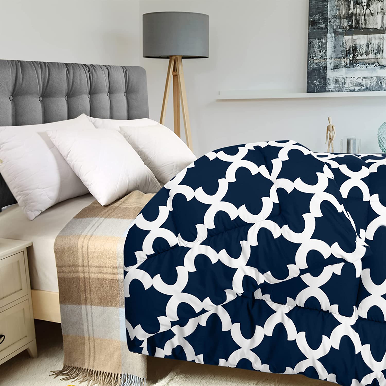 Couette 220x240 cm, Couette Chaud 370 GSM