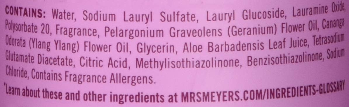 MRS. MEYER'S CLEAN DAY Liquid Dish Soap, Biodegradable Formula, Basil, 16 fl. oz - Pack of 3