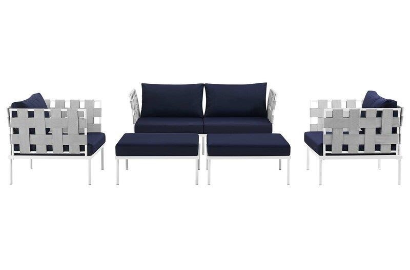 Finney 5 - Person Seating Group with Cushions