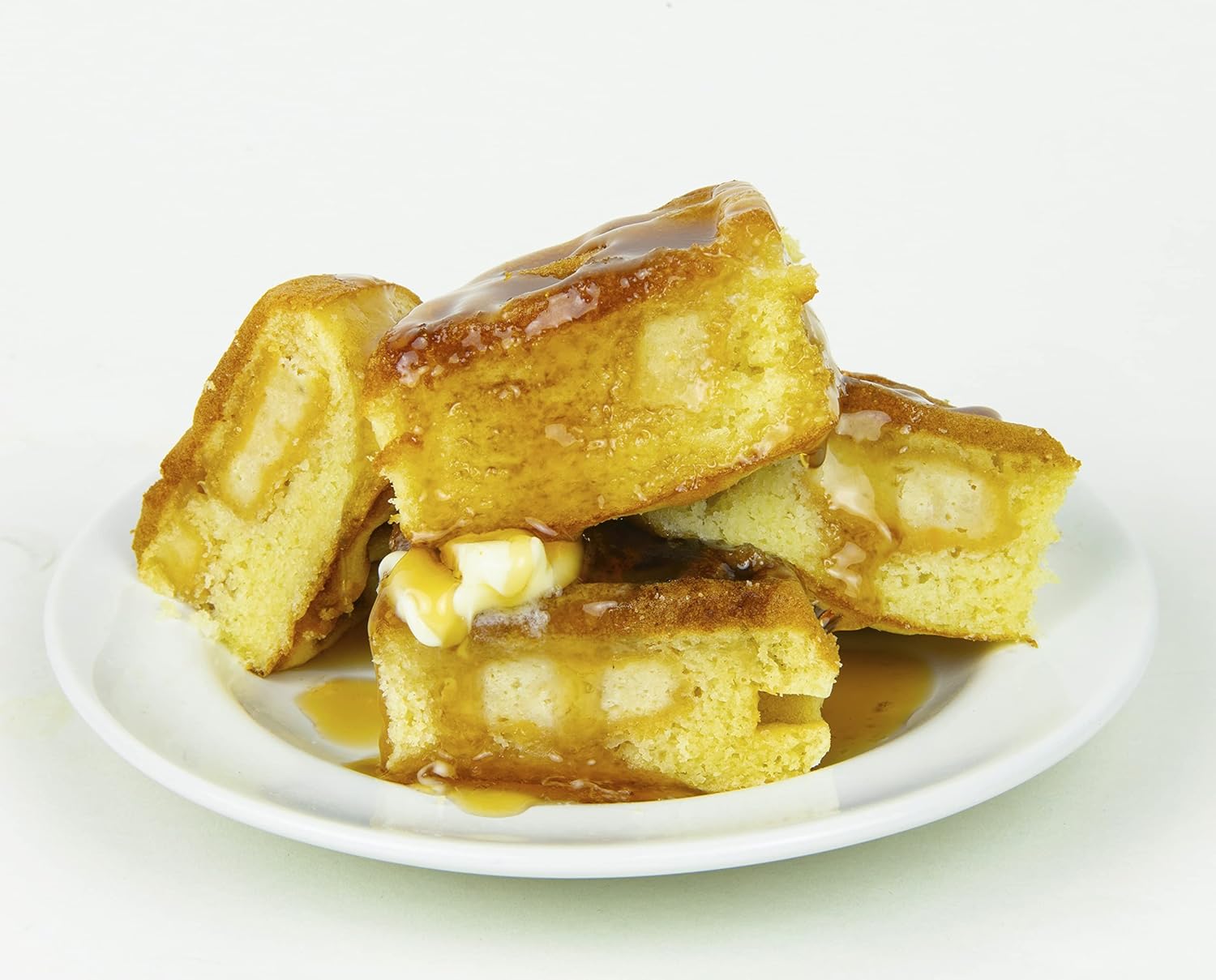 Nostalgia MyMini Cars and Trucks Shape Electric Waffle Maker, 5-Inch Non-Stick Griddle for Waffles, Hash Browns, Eggs, and More, Yellow