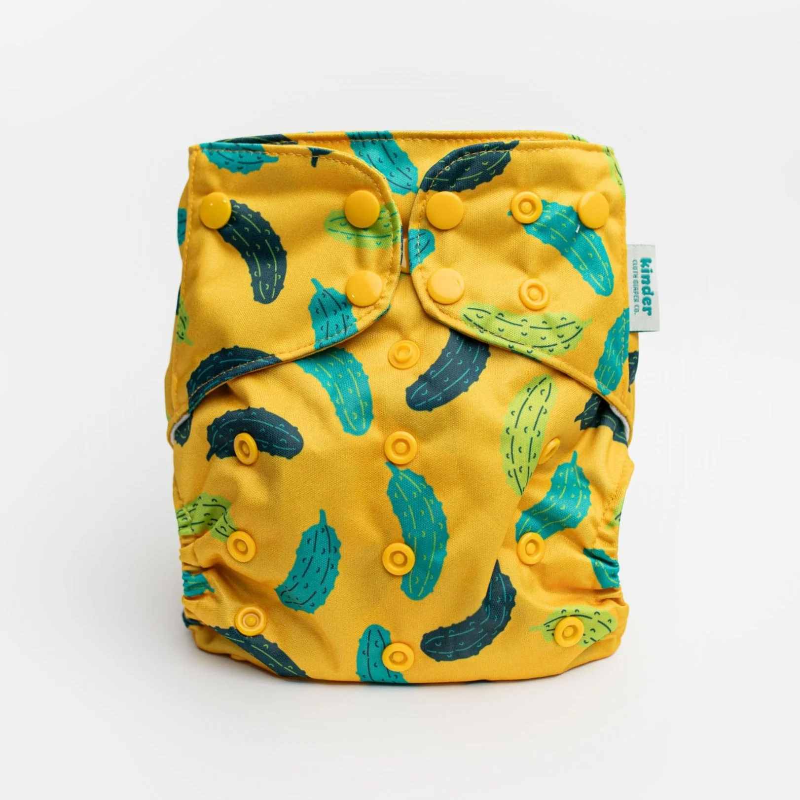 Kinder Cloth Diaper Co. Patterned Basics Pocket Cloth Diaper with Athletic Wicking Jersey