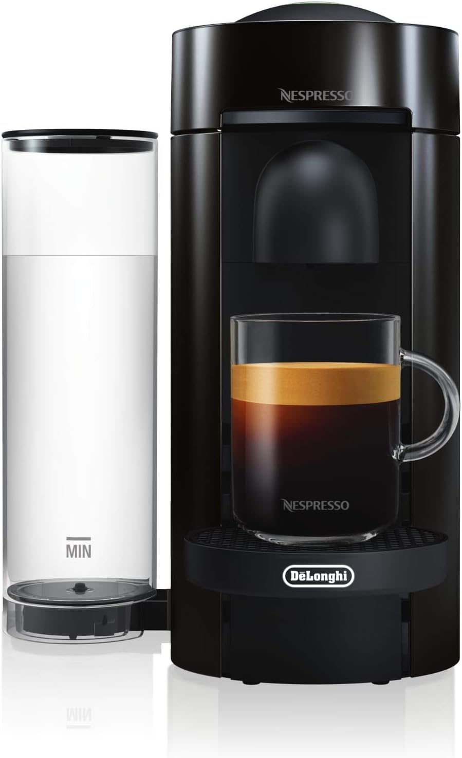 Nespresso Vertuo Plus Coffee and Espresso Maker by De'Longhi, Grey
