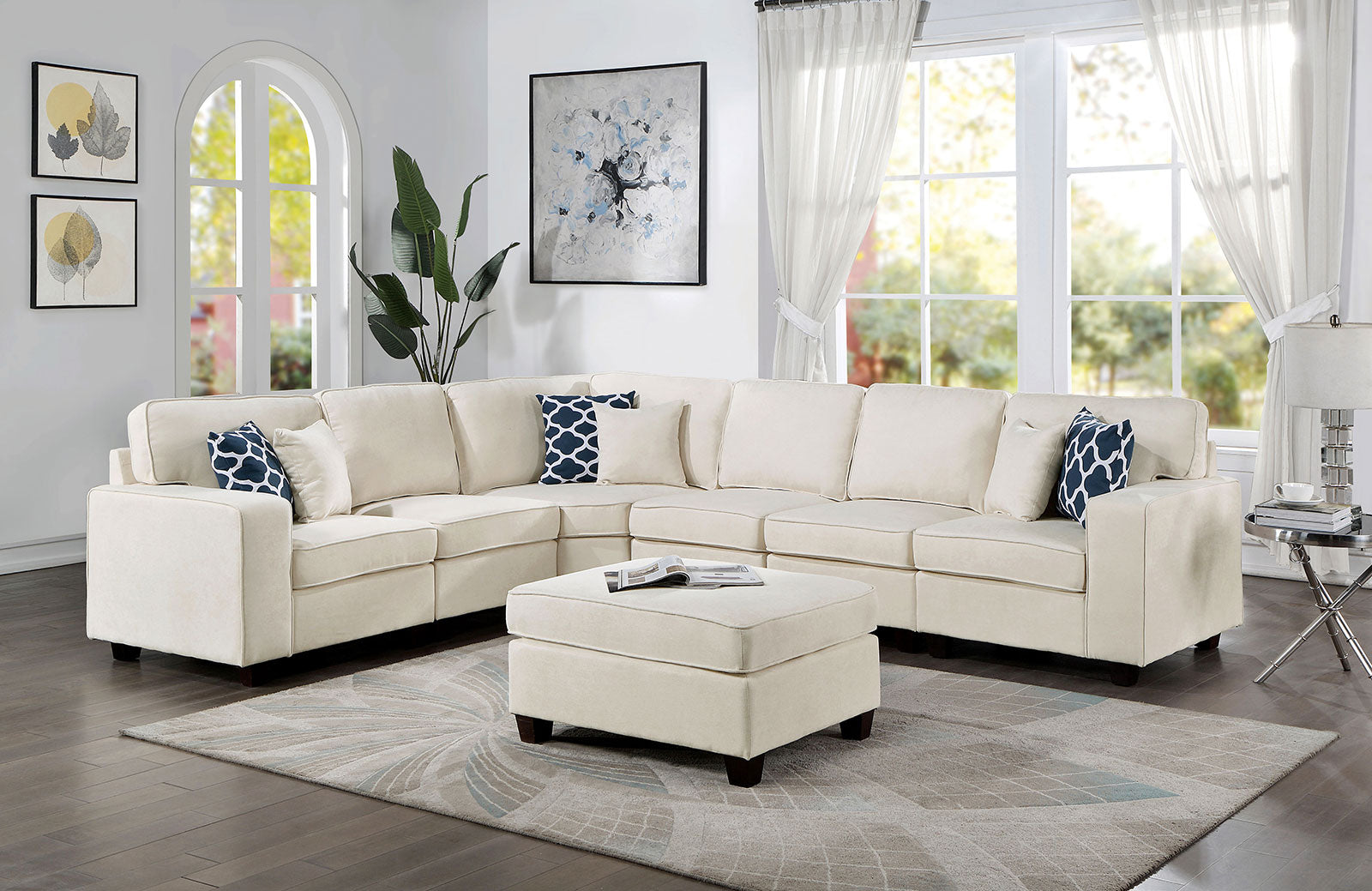 CAJEME Sectional, Beige