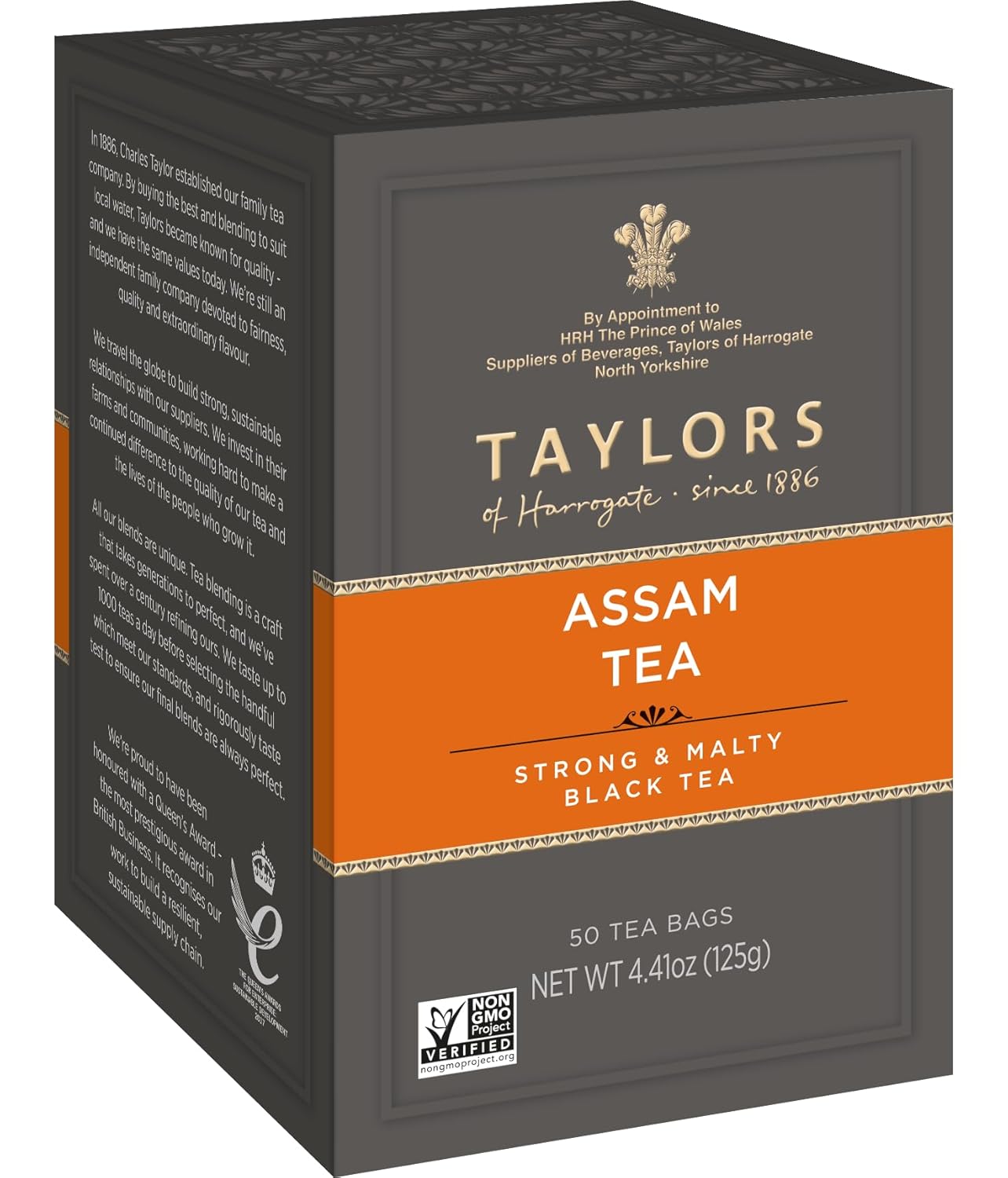 Taylors of Harrogate Organic Peppermint Herbal Tea, 50 Count