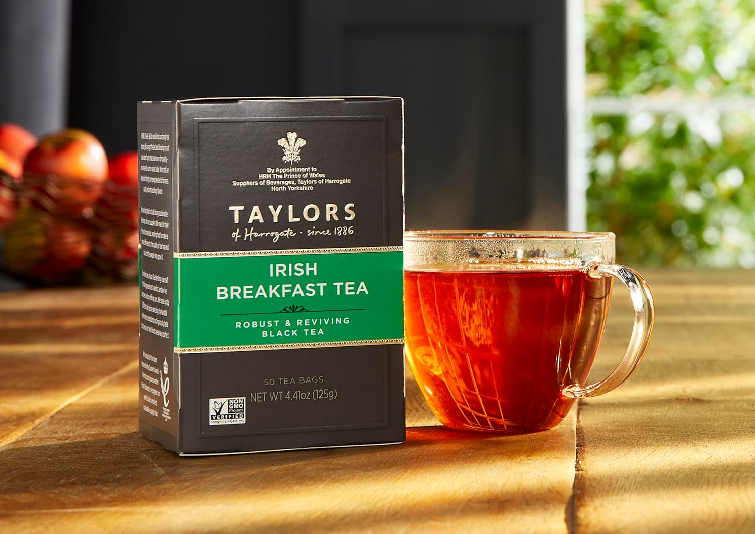Taylors of Harrogate Organic Peppermint Herbal Tea, 50 Count