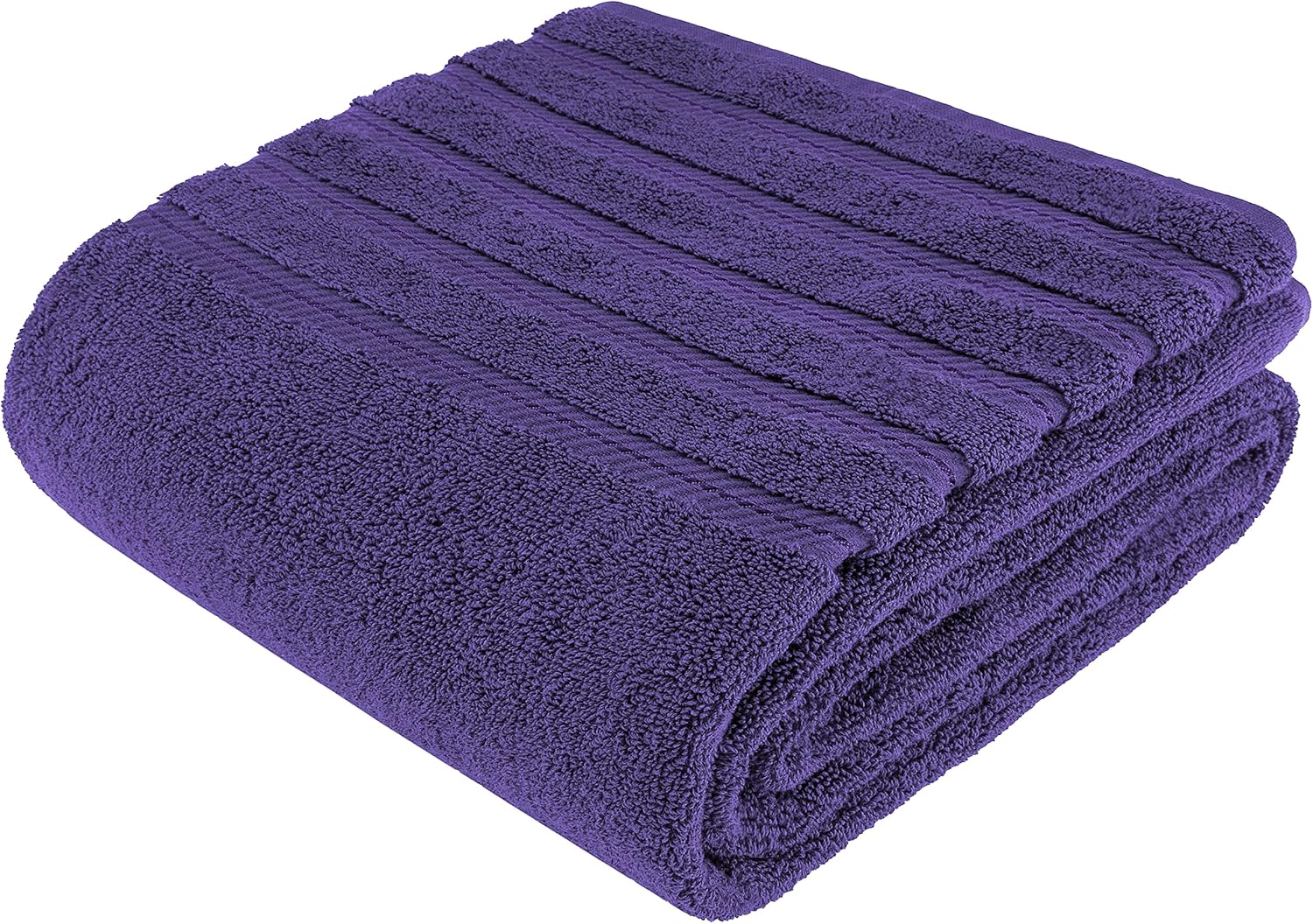 American Soft Linen Luxury 6 Piece Towel Set, 2 Bath Towels 2 Hand Towels 2 Washcloths, 100% Cotton Turkish Towels for Bathroom, Light Grey Towel Sets