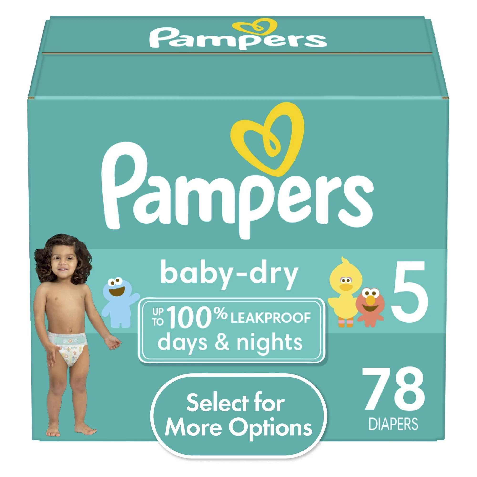 Pampers Baby Dry Diapers Size 5 24 Count