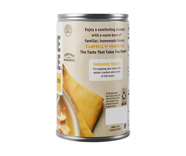 Campbell's Homestyle Chicken Noodle Soup, 16.1 OZ Can