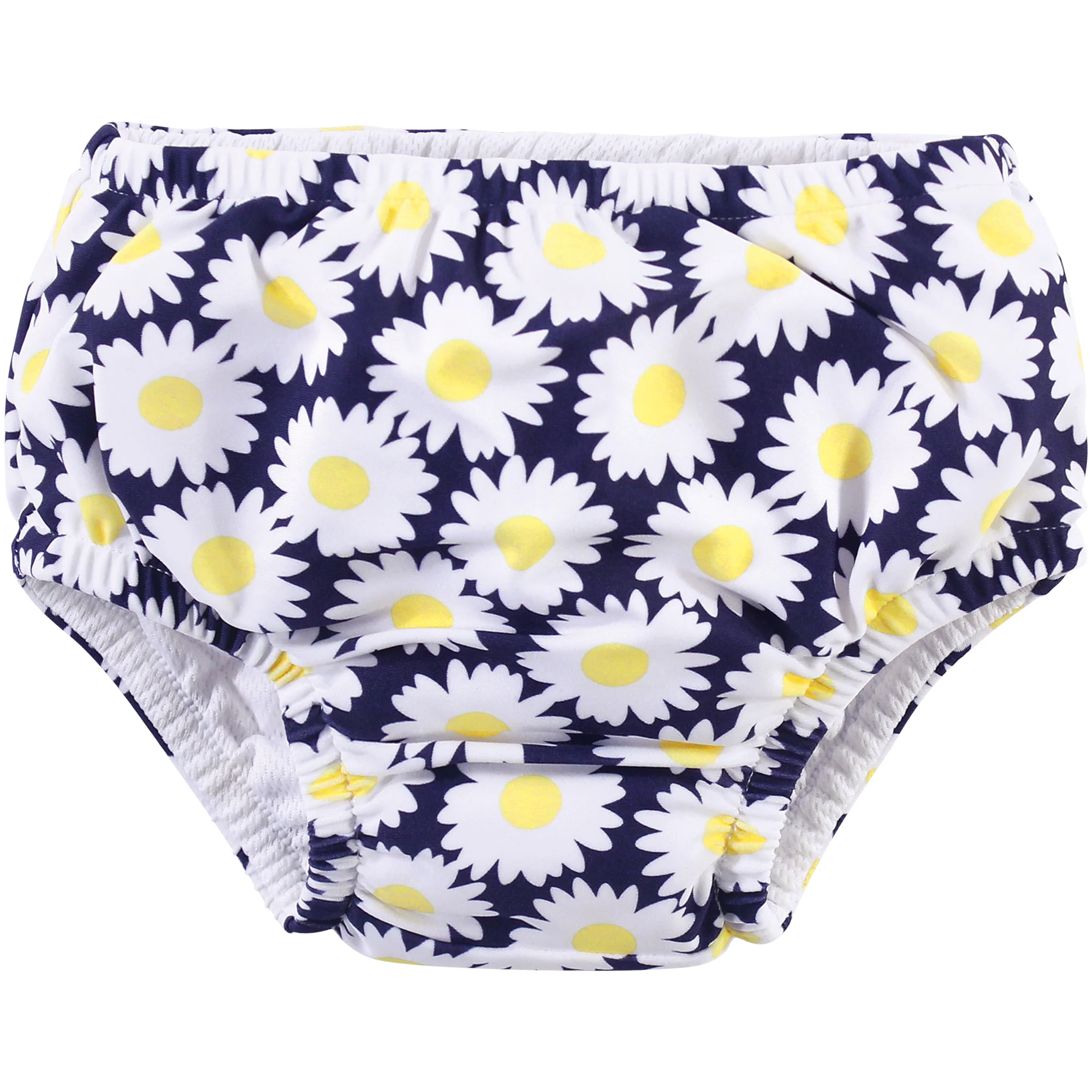 Hudson Baby Infant and Toddler Girl Swim Diapers, Daisy