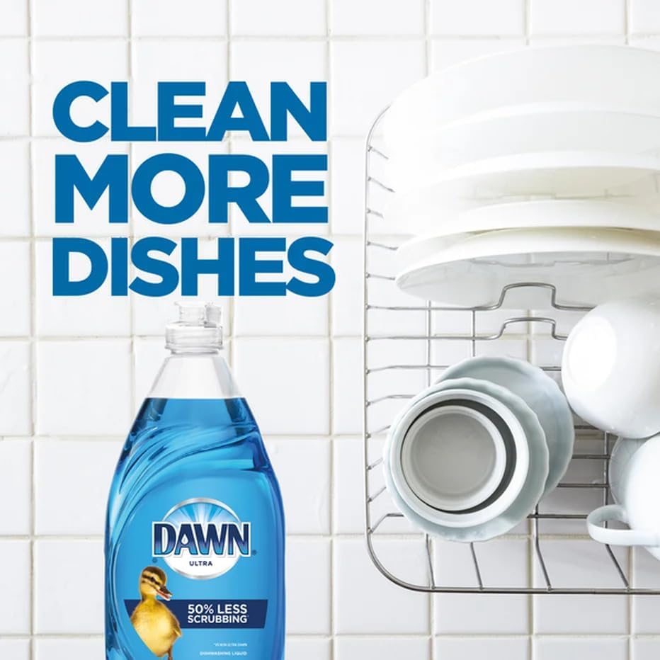 Dawn Dish Soap Ultra Dishwashing Liquid, Dish Soap Refill, Original Scent, 56 Fl Oz (Pack of 2)