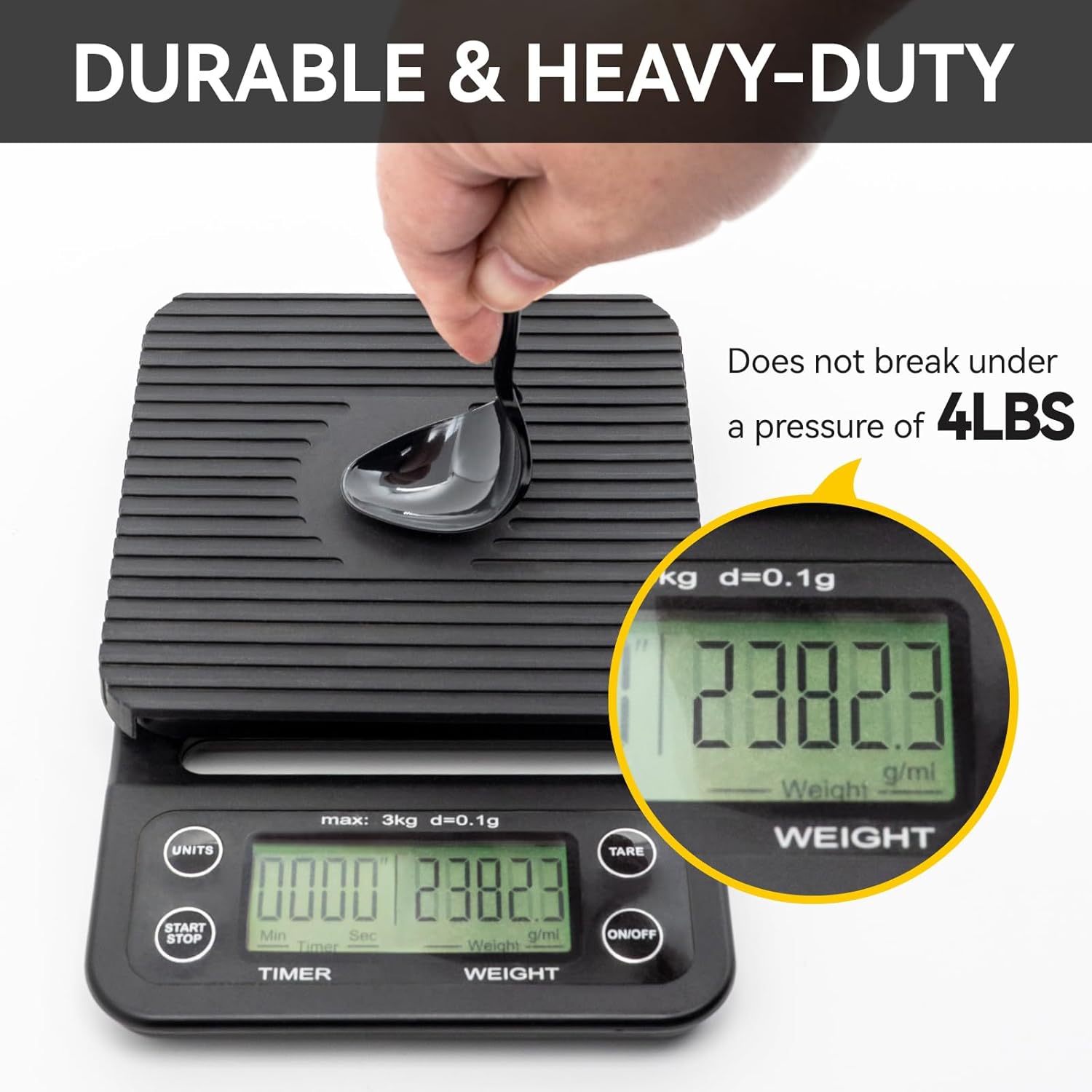 POSATE Heavyweight Plastic Spoons, Clear, 100 Count