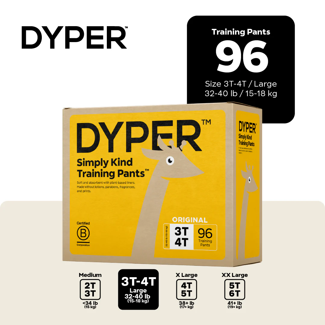 DYPER Training Pants Monthly Box