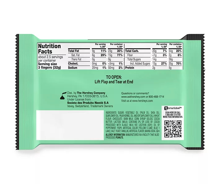 Duos Mint & Dark Chocolate King Size, 3 Oz.