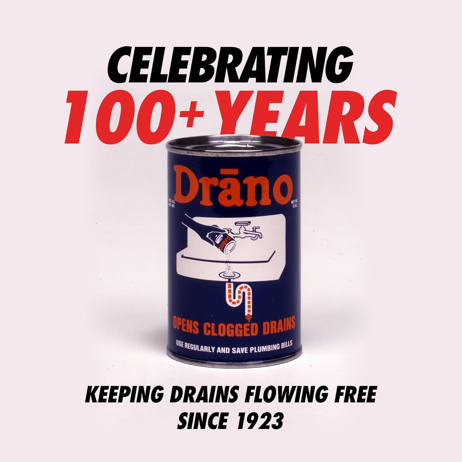 Drano Max Gel Drain Clog Remover and Cleaner for Shower or Sink Drains, Unclogs and Removes Hair, Soap Scum and Blockages, 80 Oz