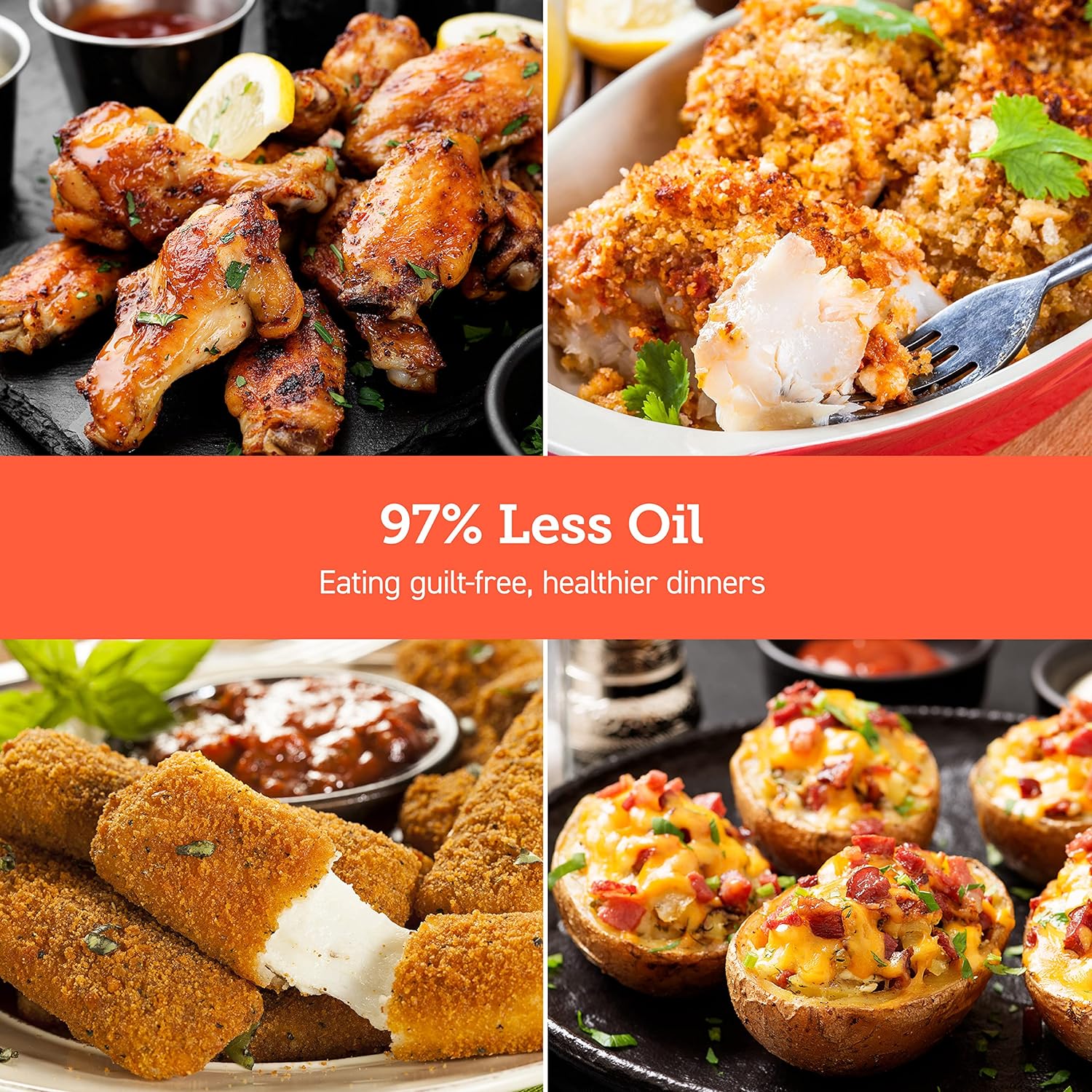 COSORI 2.1Qt Air Fryer, Small 4-in-1 Air Fryer Perfect for Simple Meals and Snack, Easy to Leftover Food to Crispy, 97% Less Oil, 30 In-App Recipes, Nonstick & Dishwasher Safe Basket