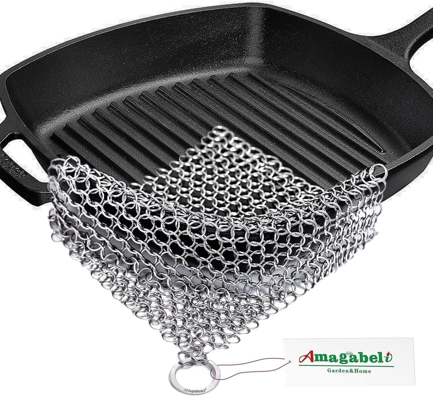 Amagabeli Cast Iron Cleaner 8