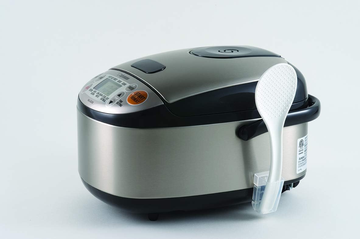 Zojirushi NS-TSC10 5-1/2-Cup (Uncooked) Micom Rice Cooker and Warmer, 1.0-Liter