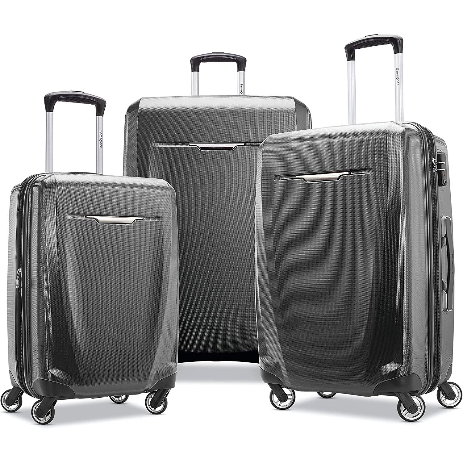 Winfield 3 DLX Hardside Luggage with Spinners, 3-Piece Set