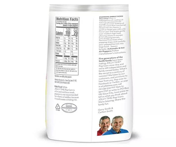 Yellow Popcorn Kernels, 28 Oz.