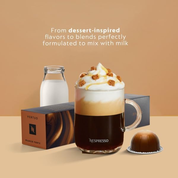 Nespresso Vertuo Plus Deluxe Coffee and Espresso Maker by De'Longhi, Matte Black