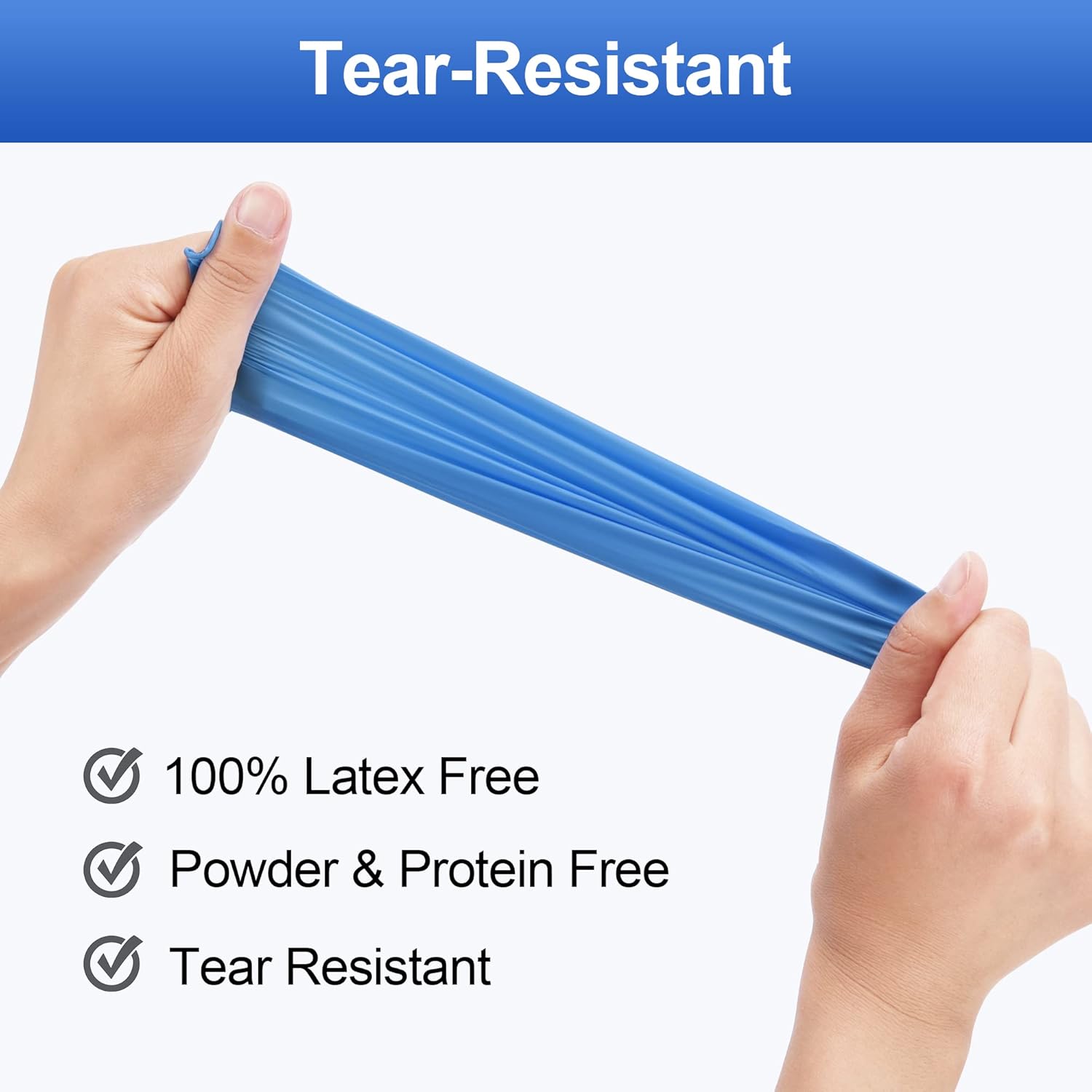 Schneider Vinyl Synthetic Exam Gloves, 4 Mil, Latex Free Disposable Gloves for Medical, Cooking, Cleaning, and Food Prep