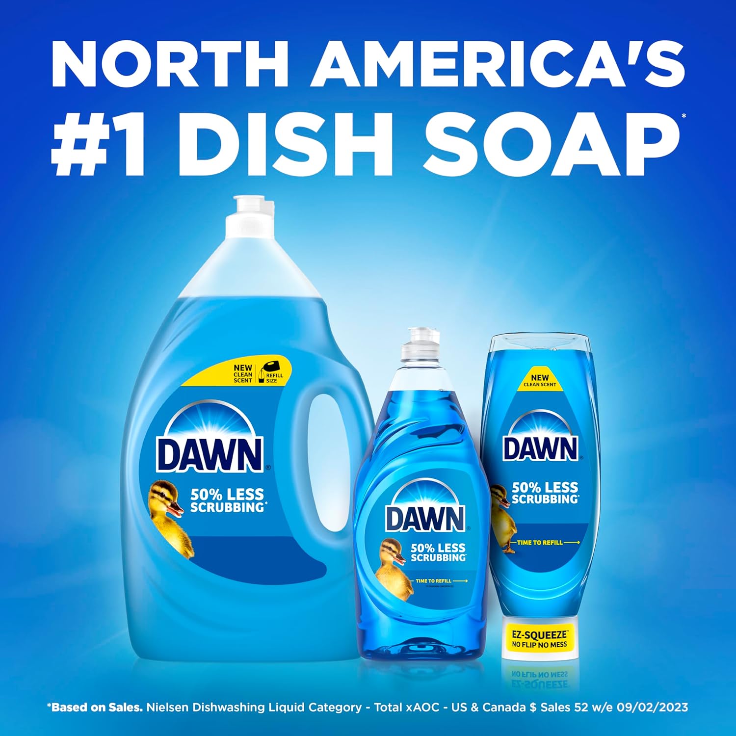 Dawn Dish Soap Ultra Dishwashing Liquid, Dish Soap Refill, Original Scent, 56 Fl Oz (Pack of 2)