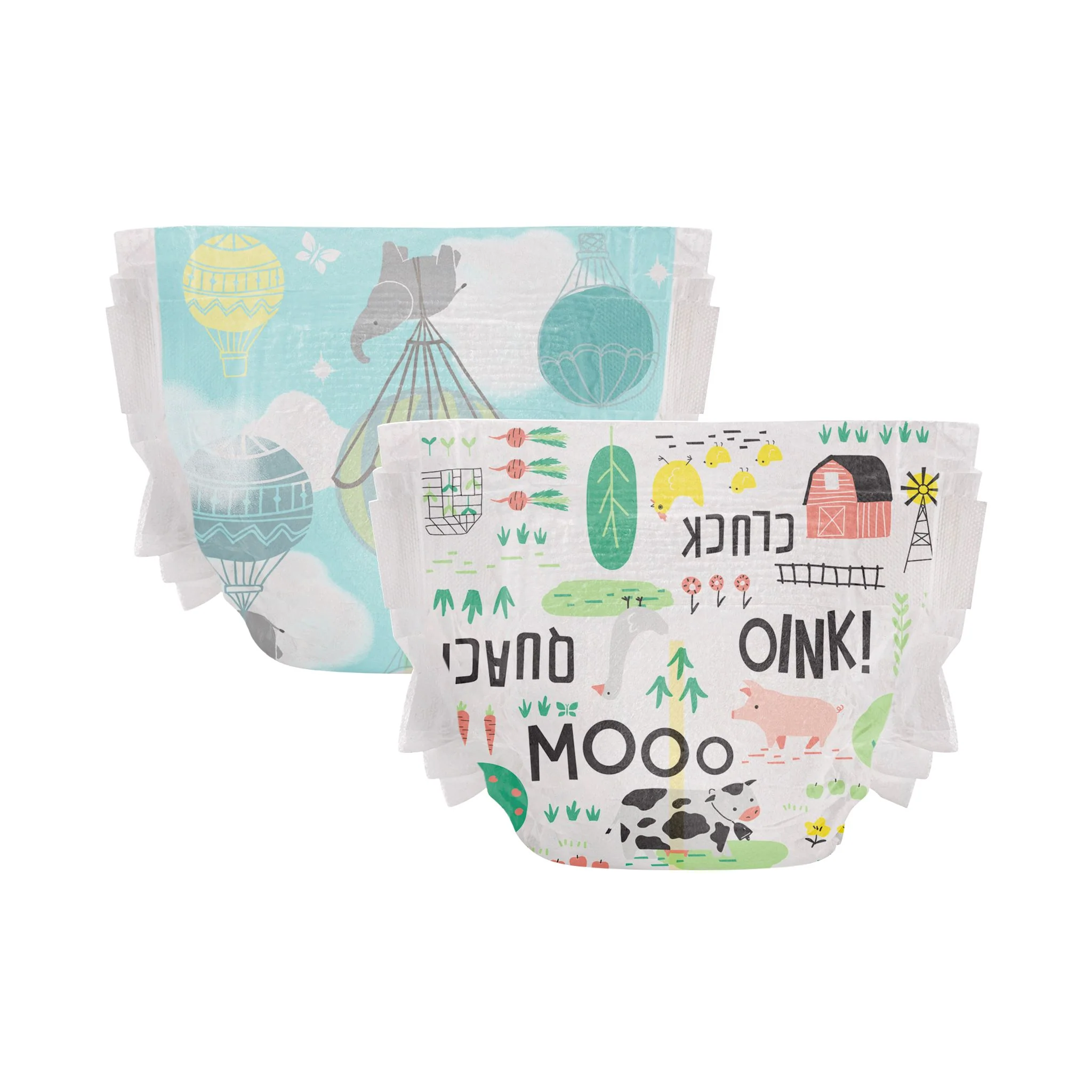 Honest Club Box, Size 1, Above it All + Barnyard Babies 72 ct