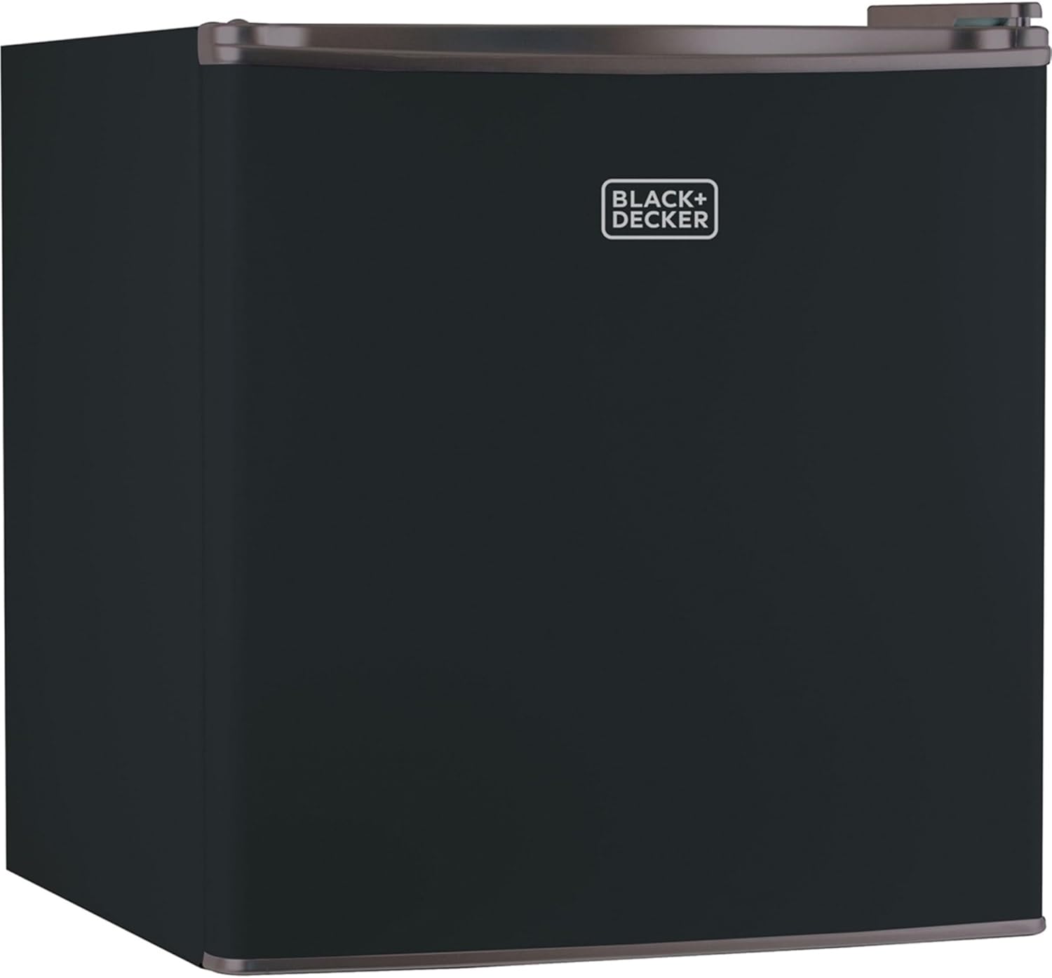 BLACK+DECKER BCRK17B Compact Refrigerator Energy Star Single Door Mini Fridge with Freezer, 1.7 Cubic Feet, Black