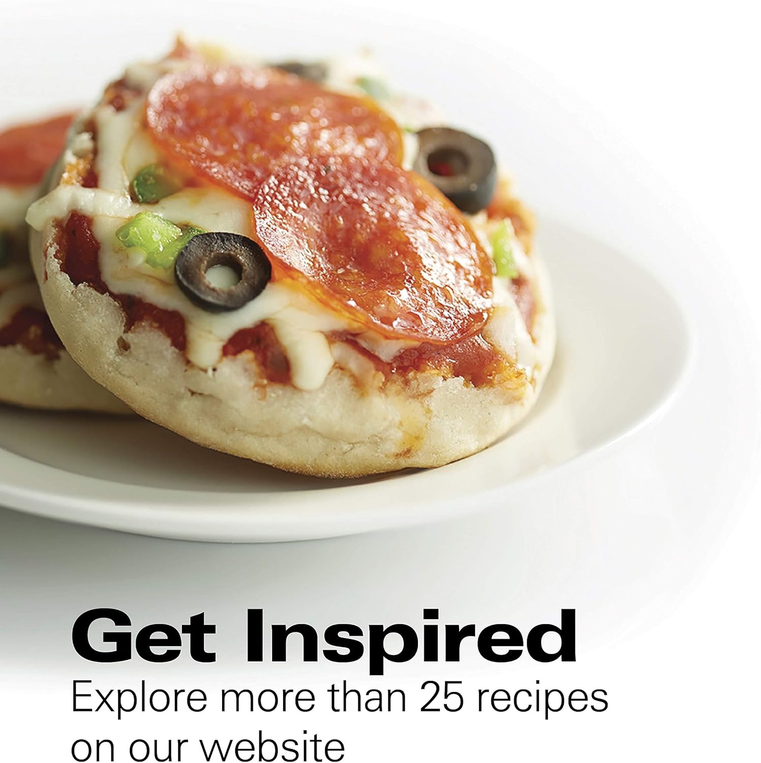 Hamilton Beach Breakfast Sandwich Maker with Egg Cooker Ring, Customize Ingredients, English Muffins, Croissants, Mini Waffles, Perfect White Elephant Gifts, Single, Black