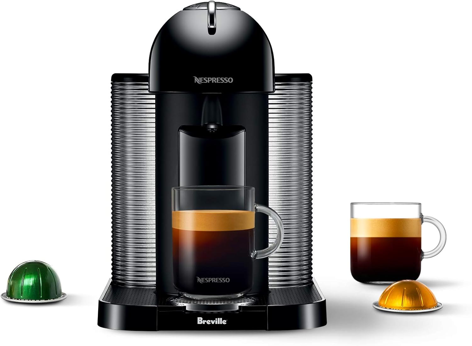 Nespresso Vertuo Coffee and Espresso Maker by Breville, Chrome