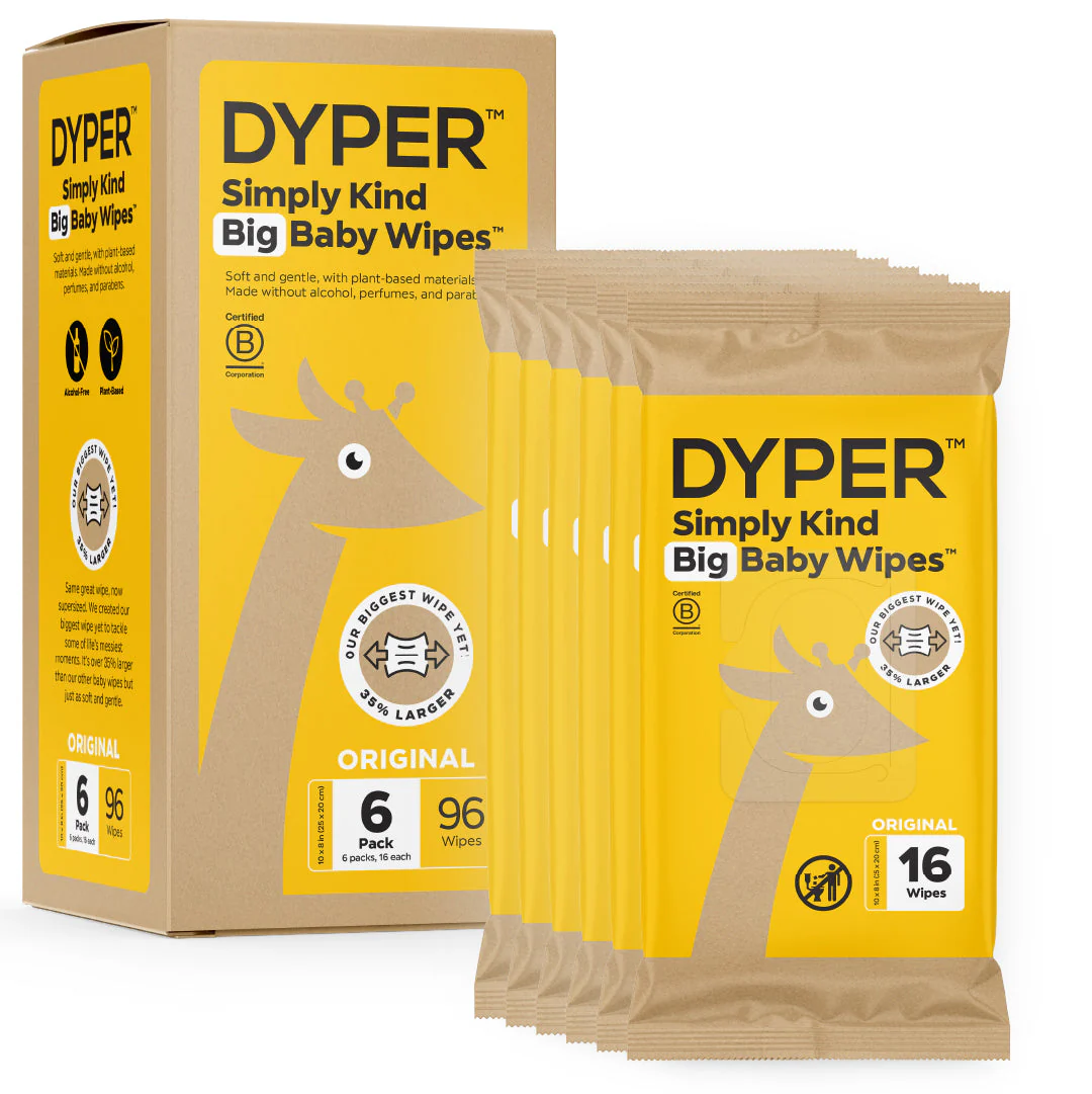 DYPER Big Baby Wipes