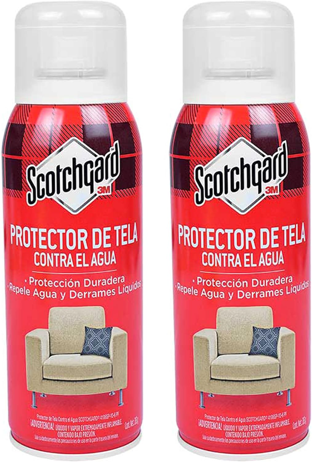Scotchgard Fabric & Upholstery Protector, 2 Cans/10-Ounce (20 Ounces Total)