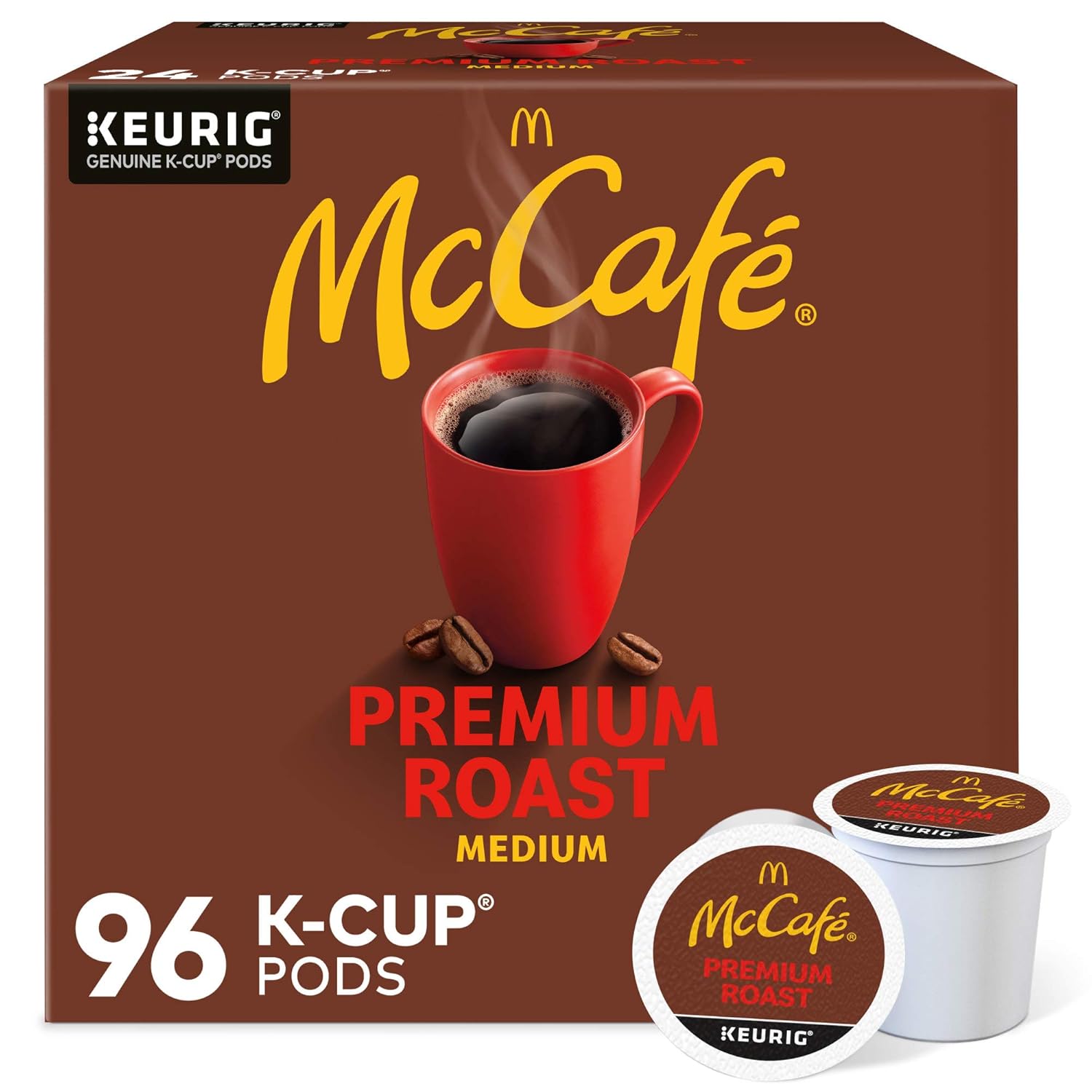 McCafe Premium Roast, Single-Serve Keurig K-Cup Pods, Medium Roast Coffee Pods Pods, 84 Count