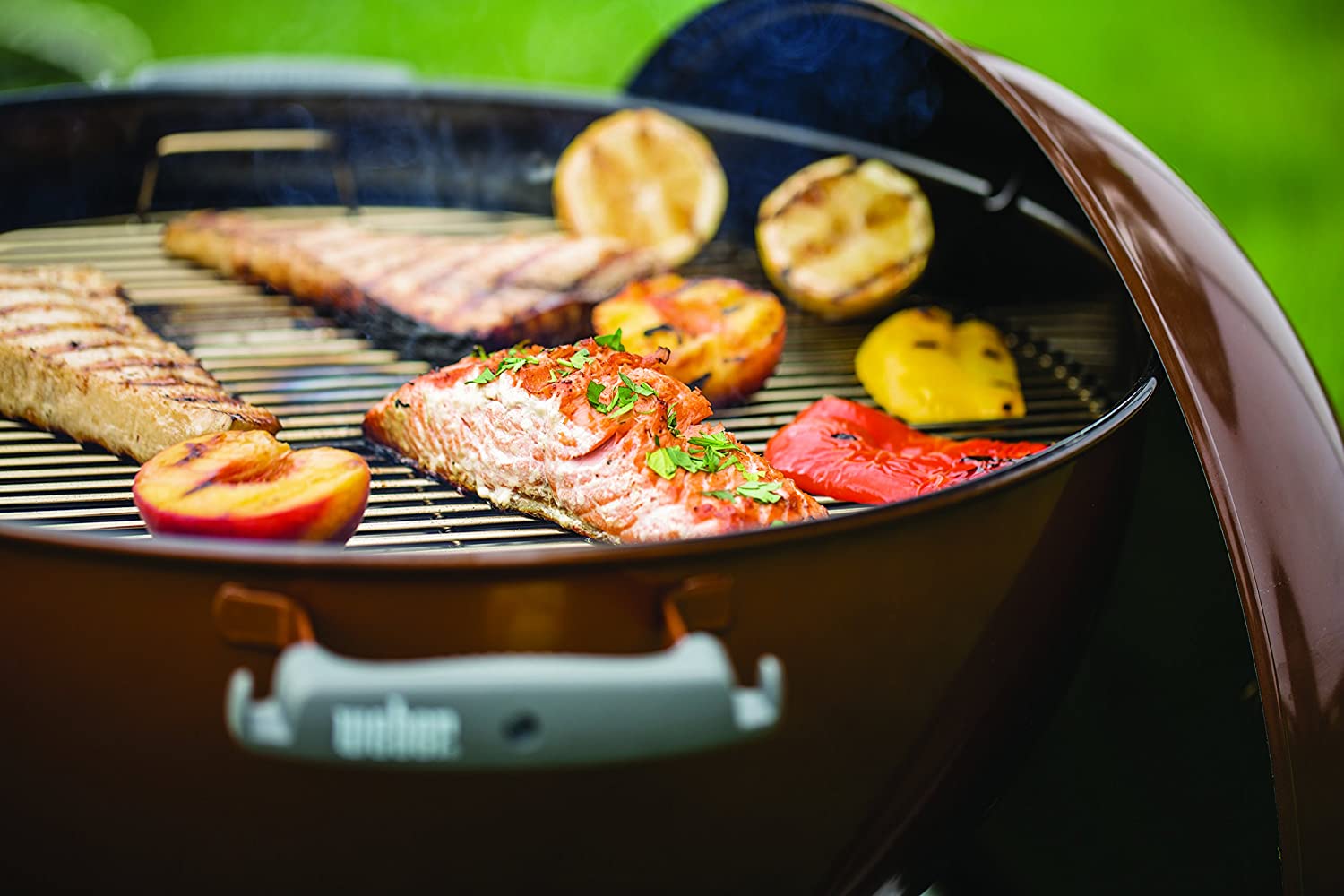 Weber Original Kettle Premium Charcoal Grill, 22-Inch, Black