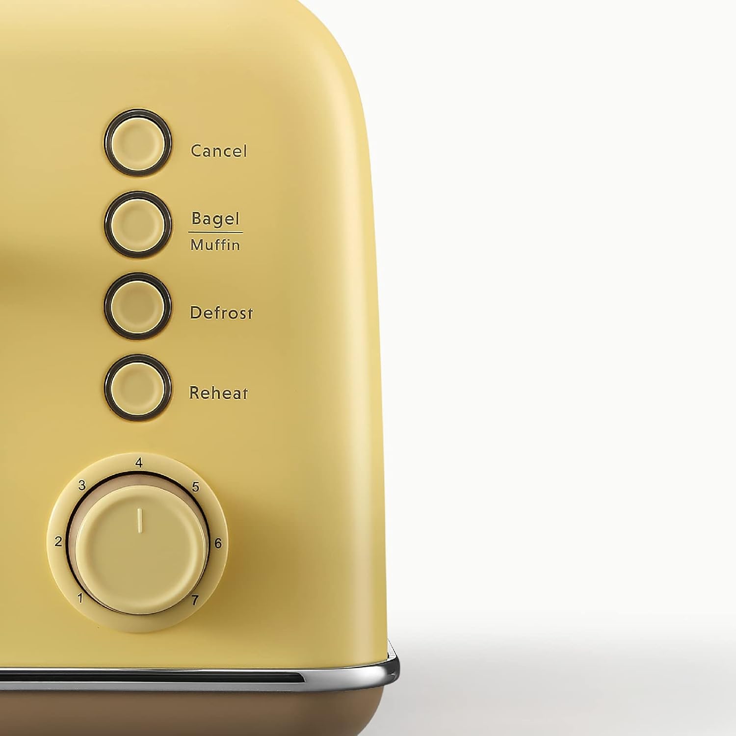 BUYDEEM DT620 2-Slice Toaster, Extra Wide Slots, Retro Stainless Steel with High Lift Lever, Bagel and Muffin Function, Removal Crumb Tray, 7-Shade Settings,Stainless Steel