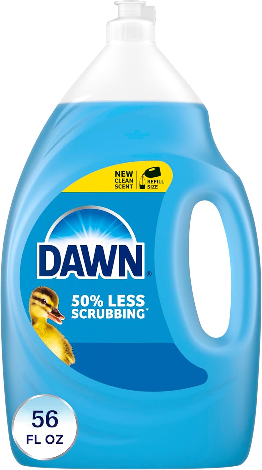 Dawn Dish Soap Ultra Dishwashing Liquid, Dish Soap Refill, Original Scent, 56 Fl Oz (Pack of 2)