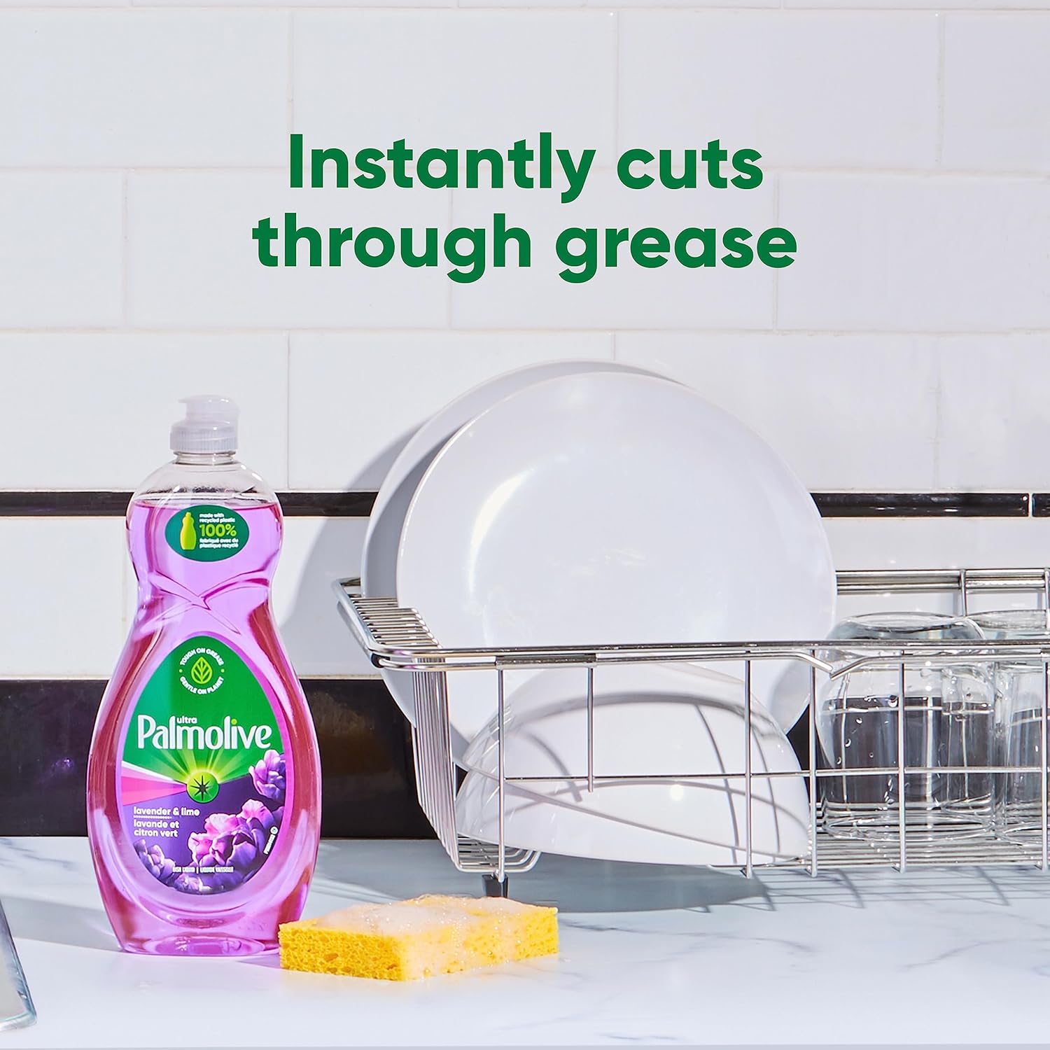Palmolive Ultra Strength Liquid Dish Soap, Original Green, 20 Fluid Ounce(Packaging May Vary)