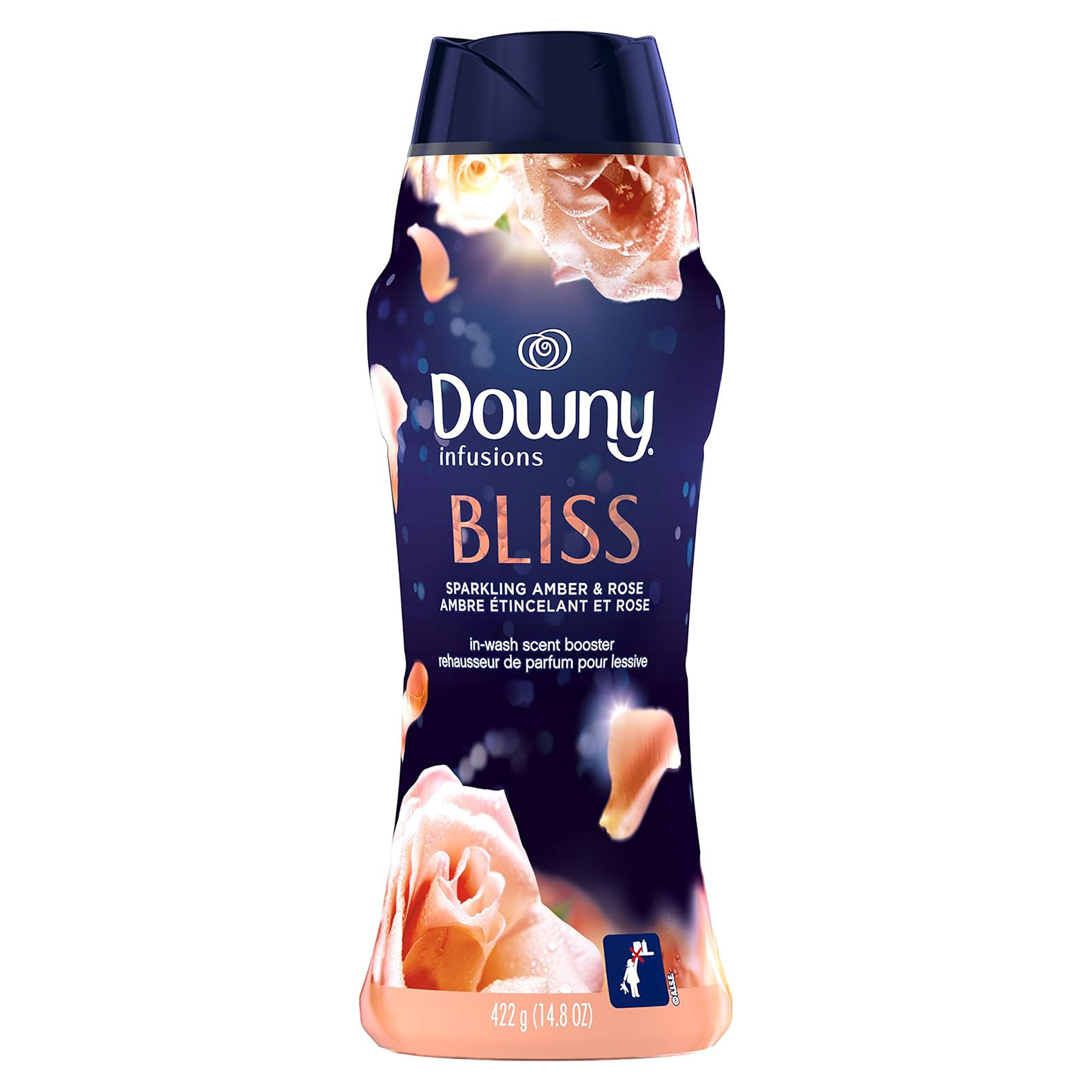 Downy Infusions In Wash Scent Booster Beads, CALM, Soothing Lavender and Vanilla Bean Scent, 24 oz Laundry Beads