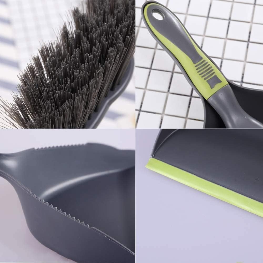 Dust pan Broom - Dust Pans with Brush,Hand Broom and Dustpan Set,Dustpan and Brush Set,Handheld Dustpan are Used to Clean Kitchens, Floors, Tables, Animal Cages.