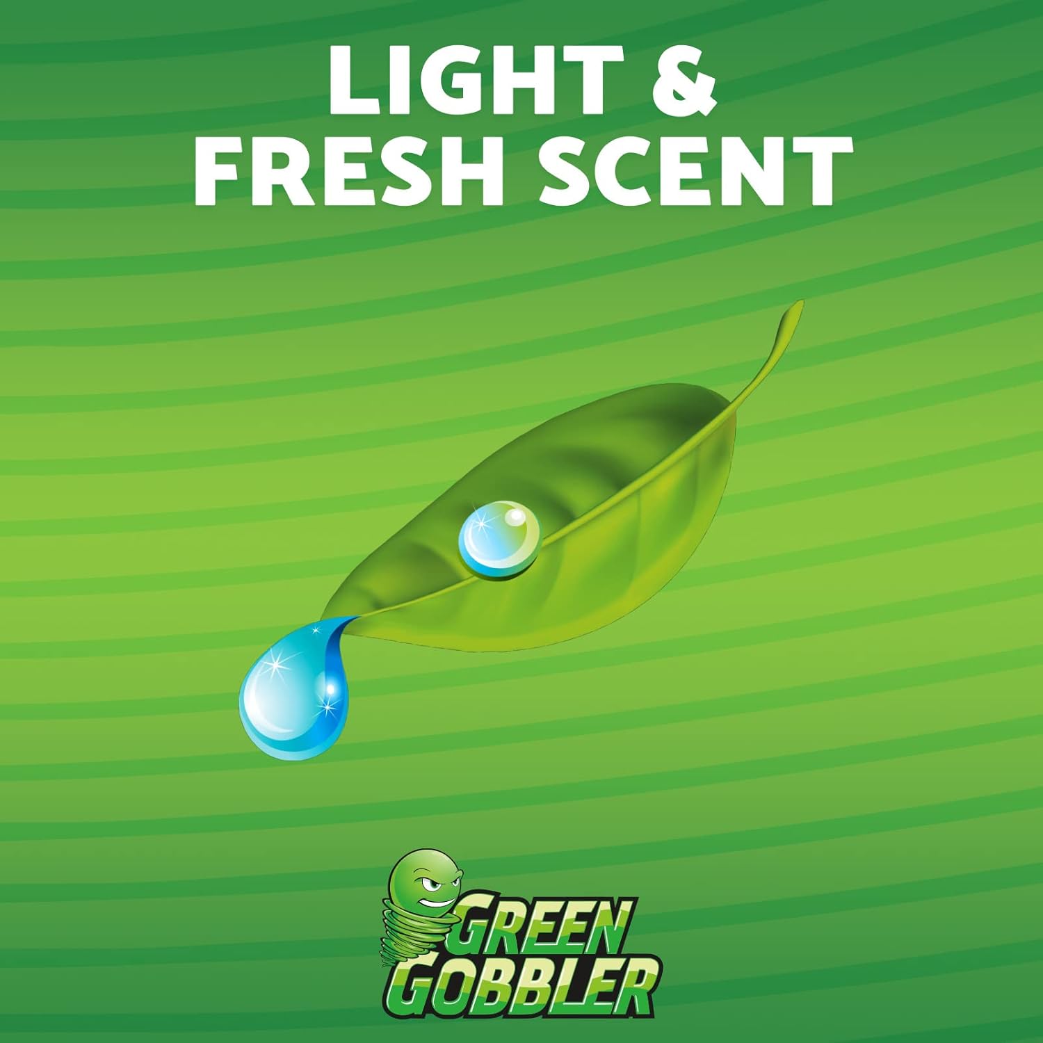 Green Gobbler Drain Cleaner & Deodorizer FRESH SCENT Sticks for Toilet Tanks, Sinks, Bathtub Drains, Washing Machine Drains and Garbage Disposals - 24 Pieces