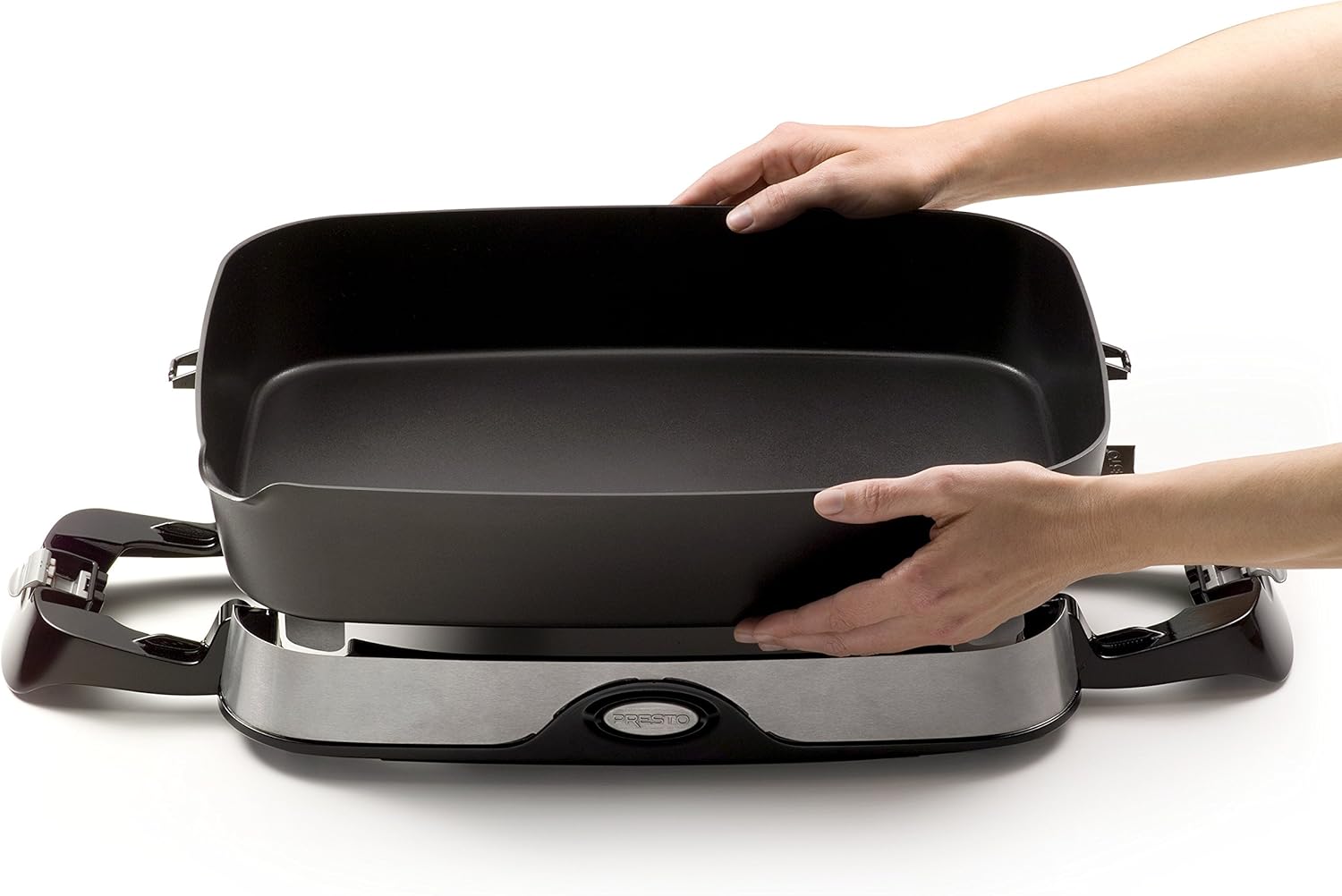 Presto 06852 16-Inch Electric Skillet with Glass Cover